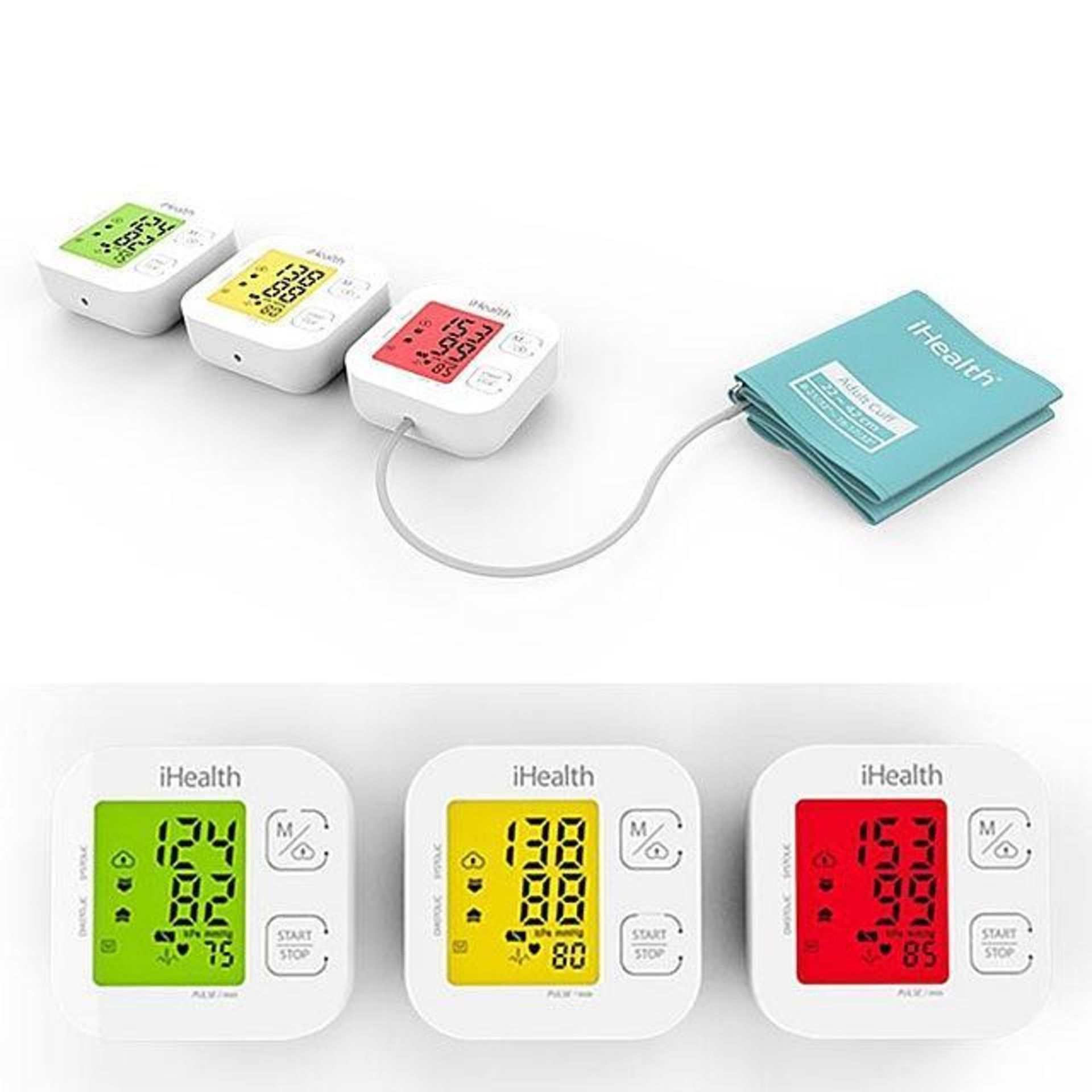 Connected Blood Pressure Monitor – iHealth Track