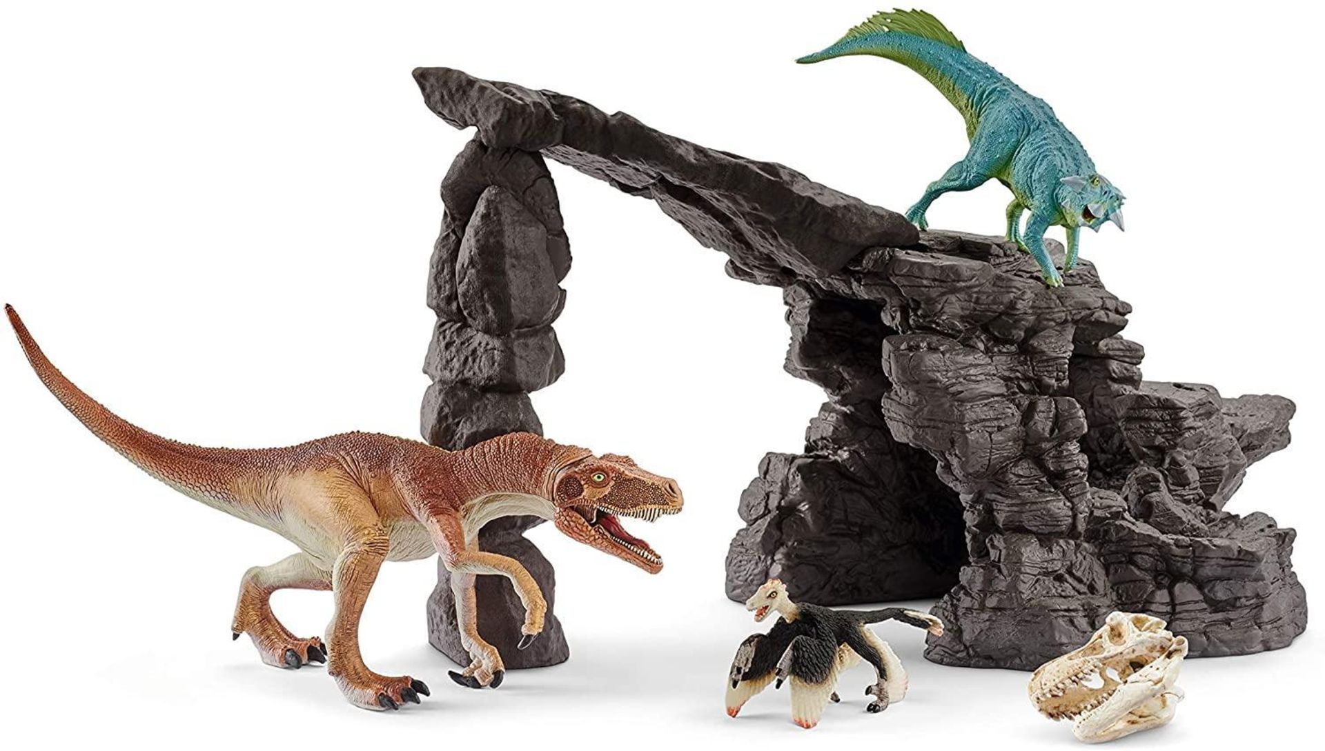 Schleich Dinosaurs 41461 Dino set with Cave £44.99 RRP