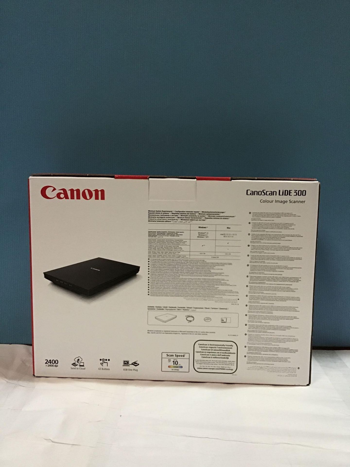 Canon LiDE 300 Colour Flatbed Scanner - Black, 2400x2400 dpi - £51.59 RRP - Image 3 of 5