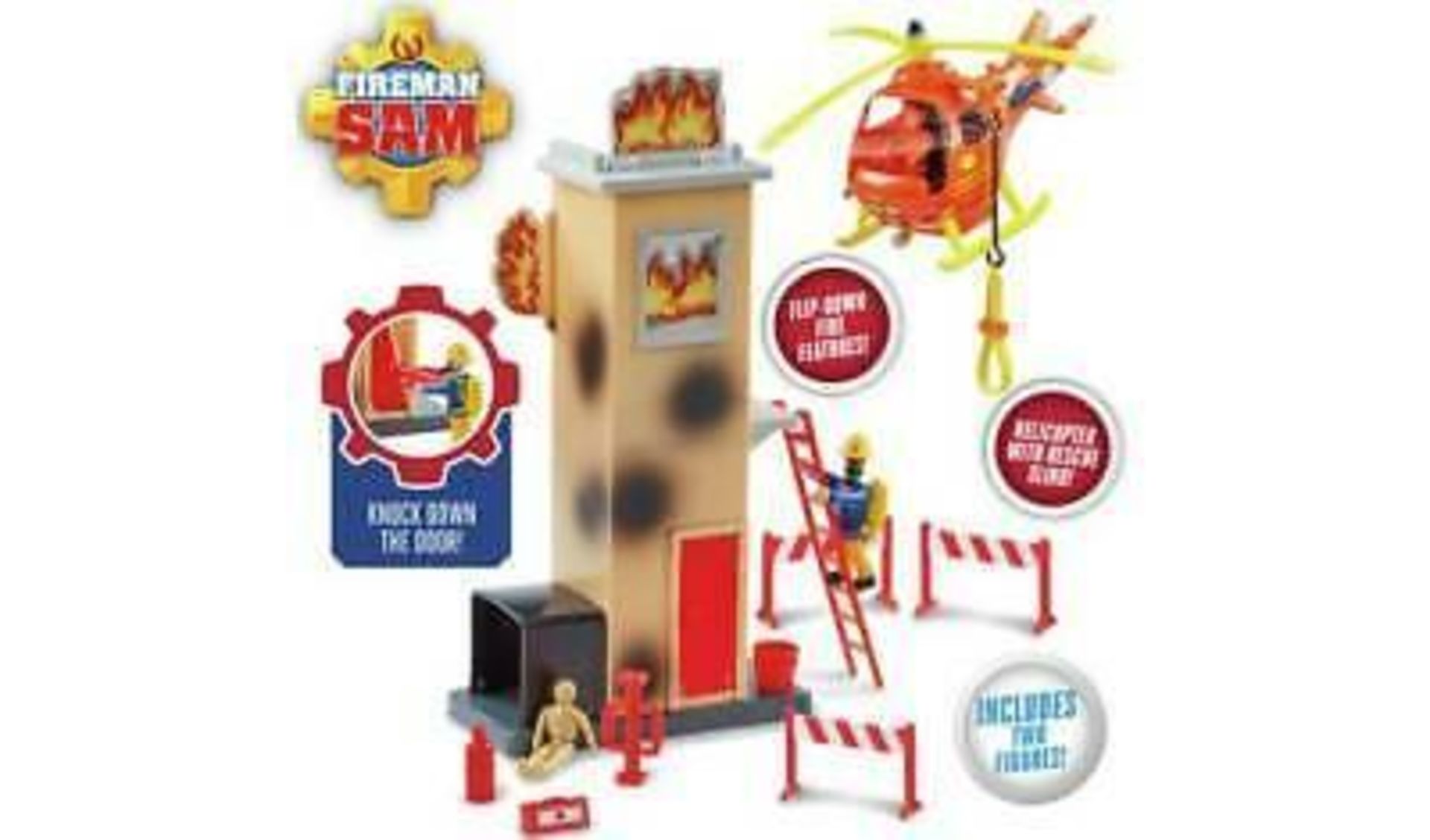 Fireman Sam Training Tower Playset - £15.00 RRP