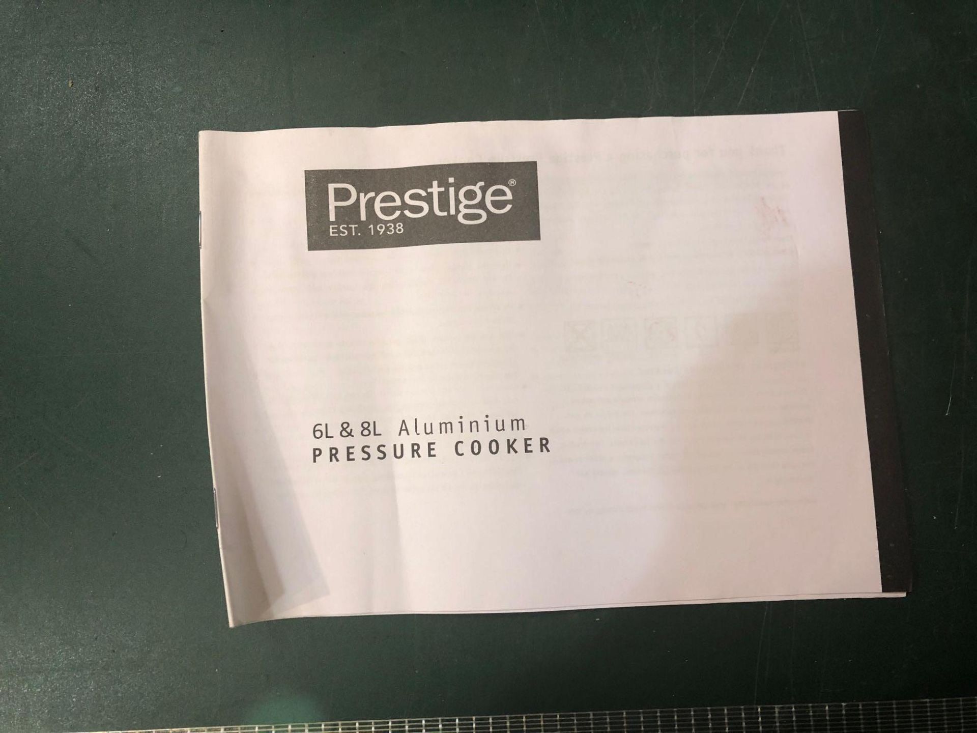 Prestige 8 Litre Aluminium Pressure Cooker 836/9884 £50.00 RRP - Image 5 of 6