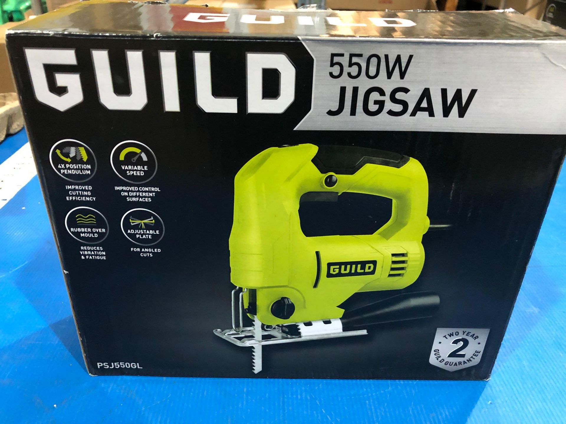 Guild Variable Speed Jigsaw - 550W PSJ550GL 455/3515 £20.00 RRP - Image 3 of 7