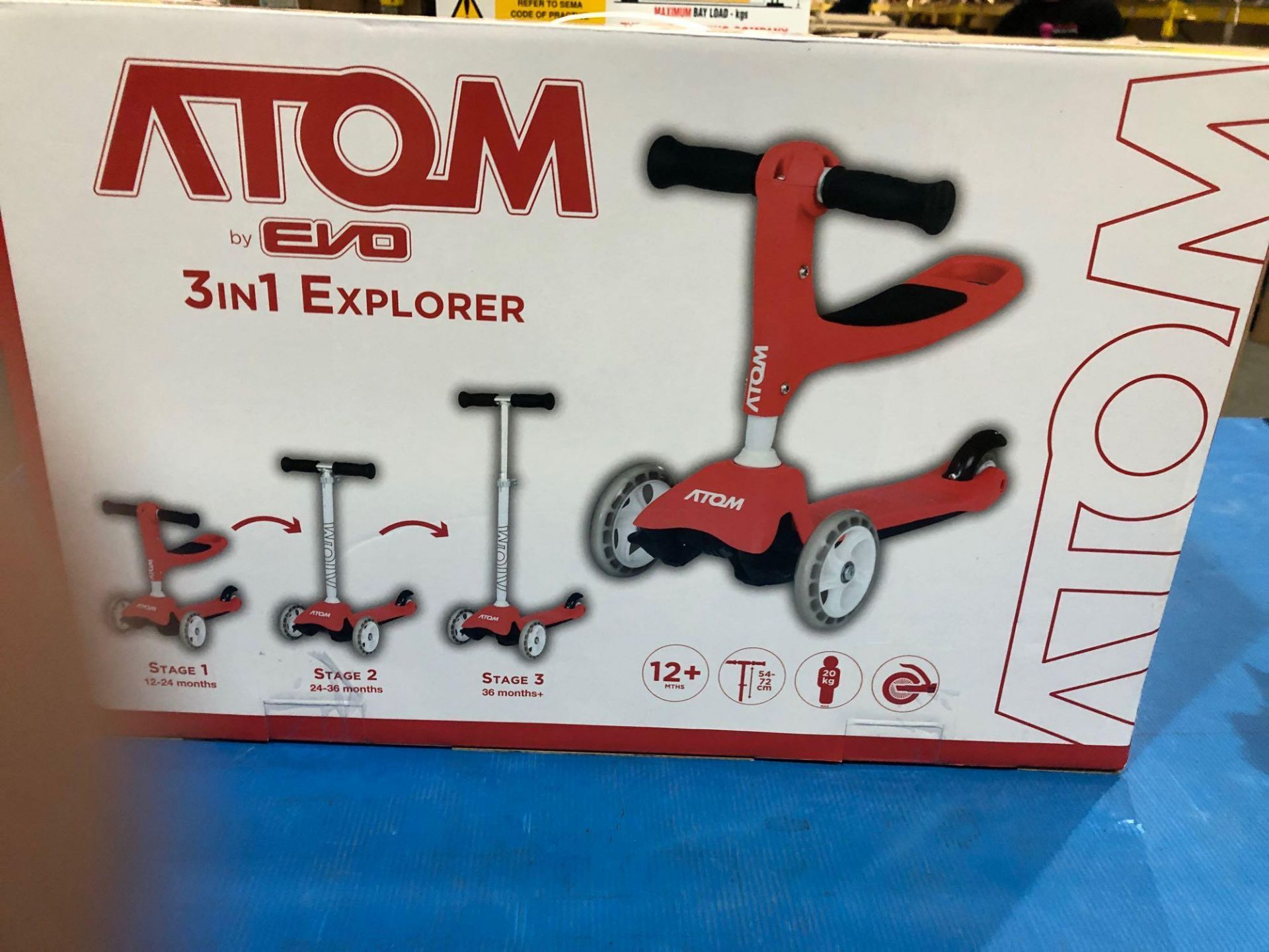 Atom 3 in 1 Explorer Scooter £39.99 RRP - Image 2 of 6