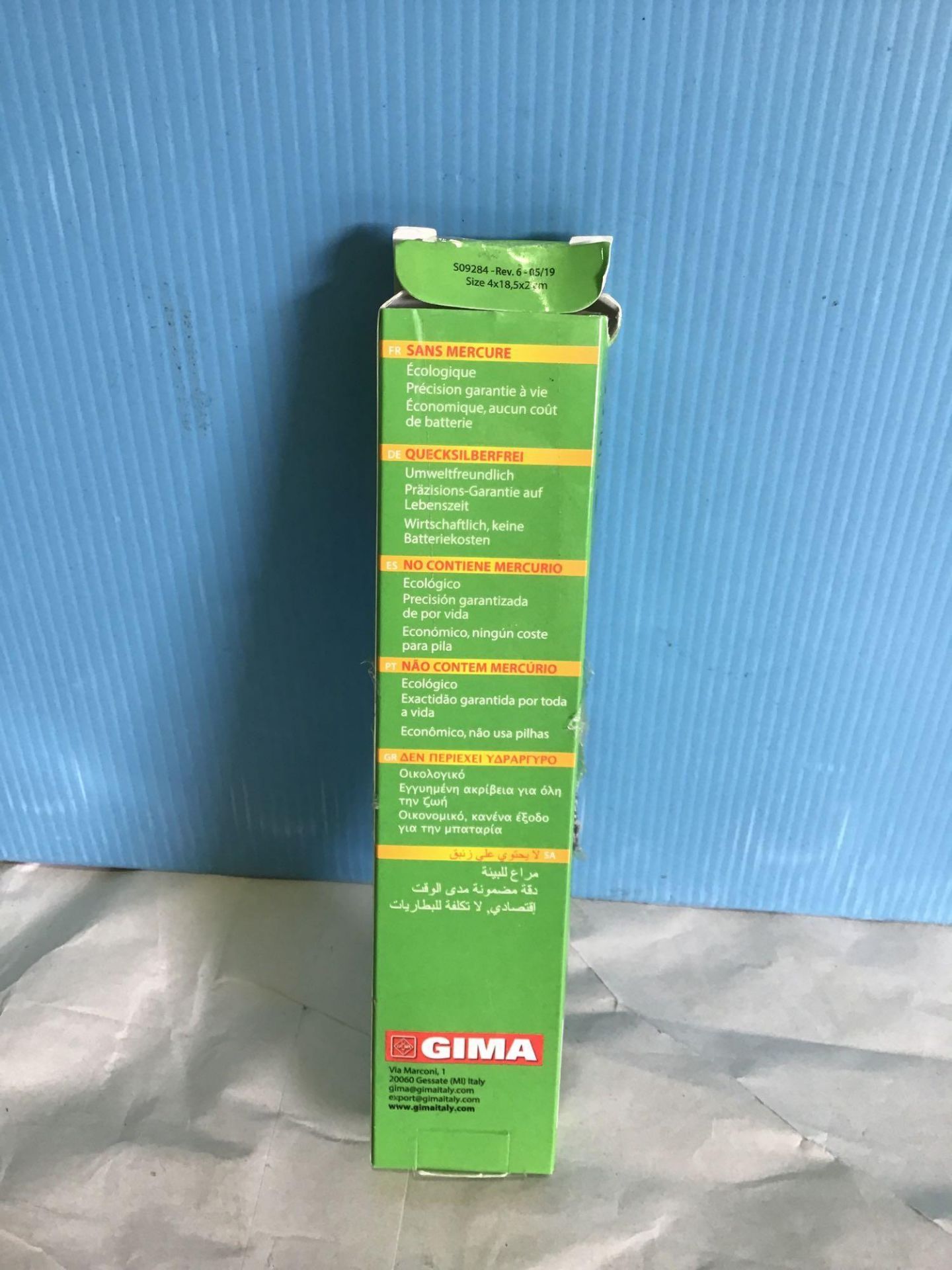 GIMA ECOLOGICAL THERMOMETER with Shake-Down Aid - £9.99 RRP - Image 3 of 5