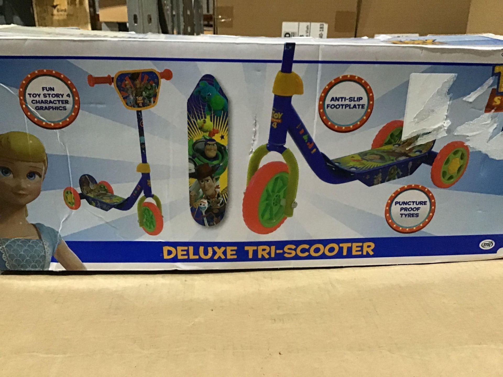 Toy Story 4 M004164 Deluxe Tri Scooter Toy Story, Multi £24.36 RRP - Image 3 of 5