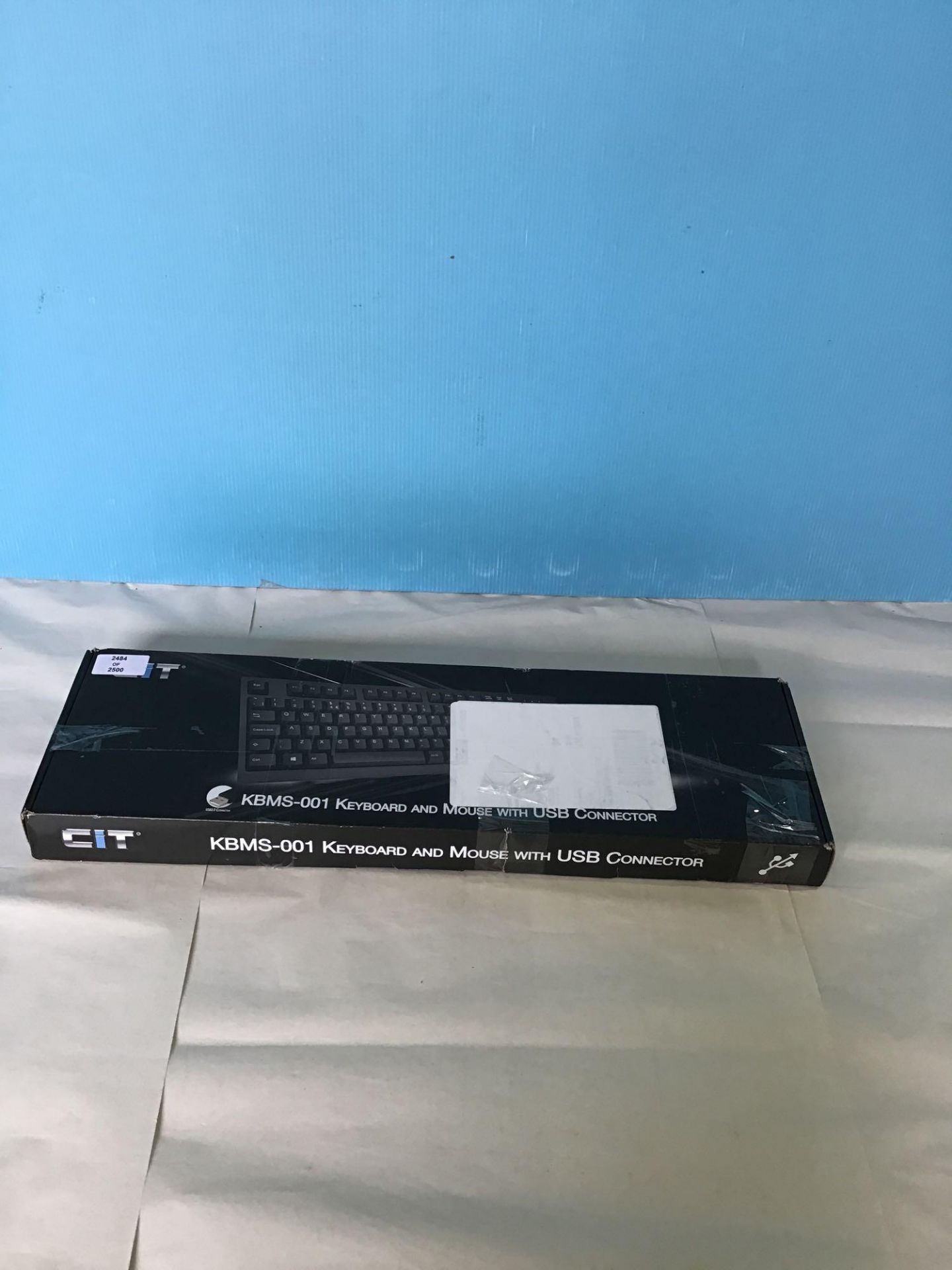 CiT KBMS-001 USB Keyboard & Mouse Combo Bundle - £7.32 RRP
