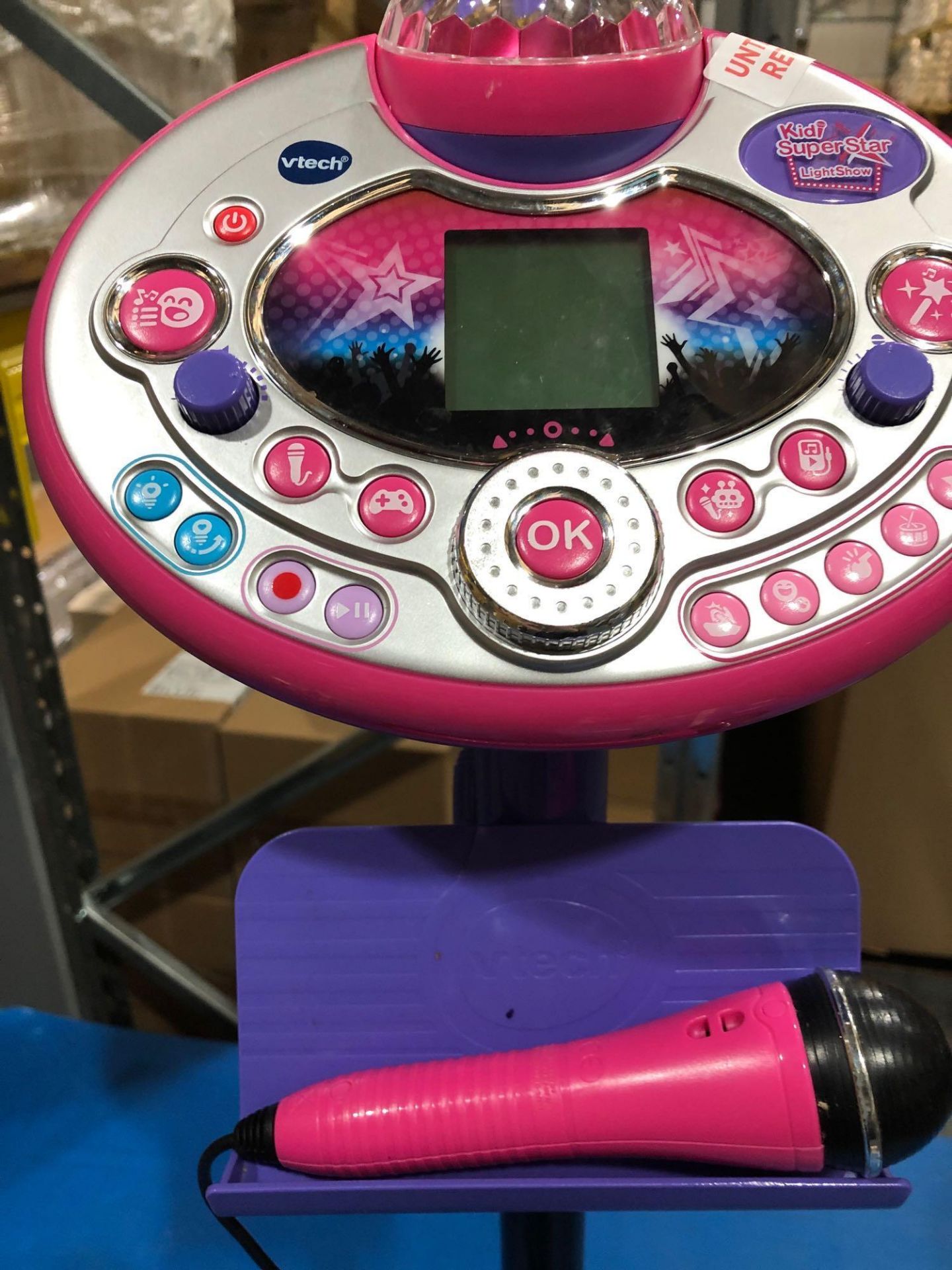 Vtech- Kidi Superstar Lightshow Pink Kiddream Electronic Educational Toys, Multi-Coloured £52.50 RRP - Image 3 of 6
