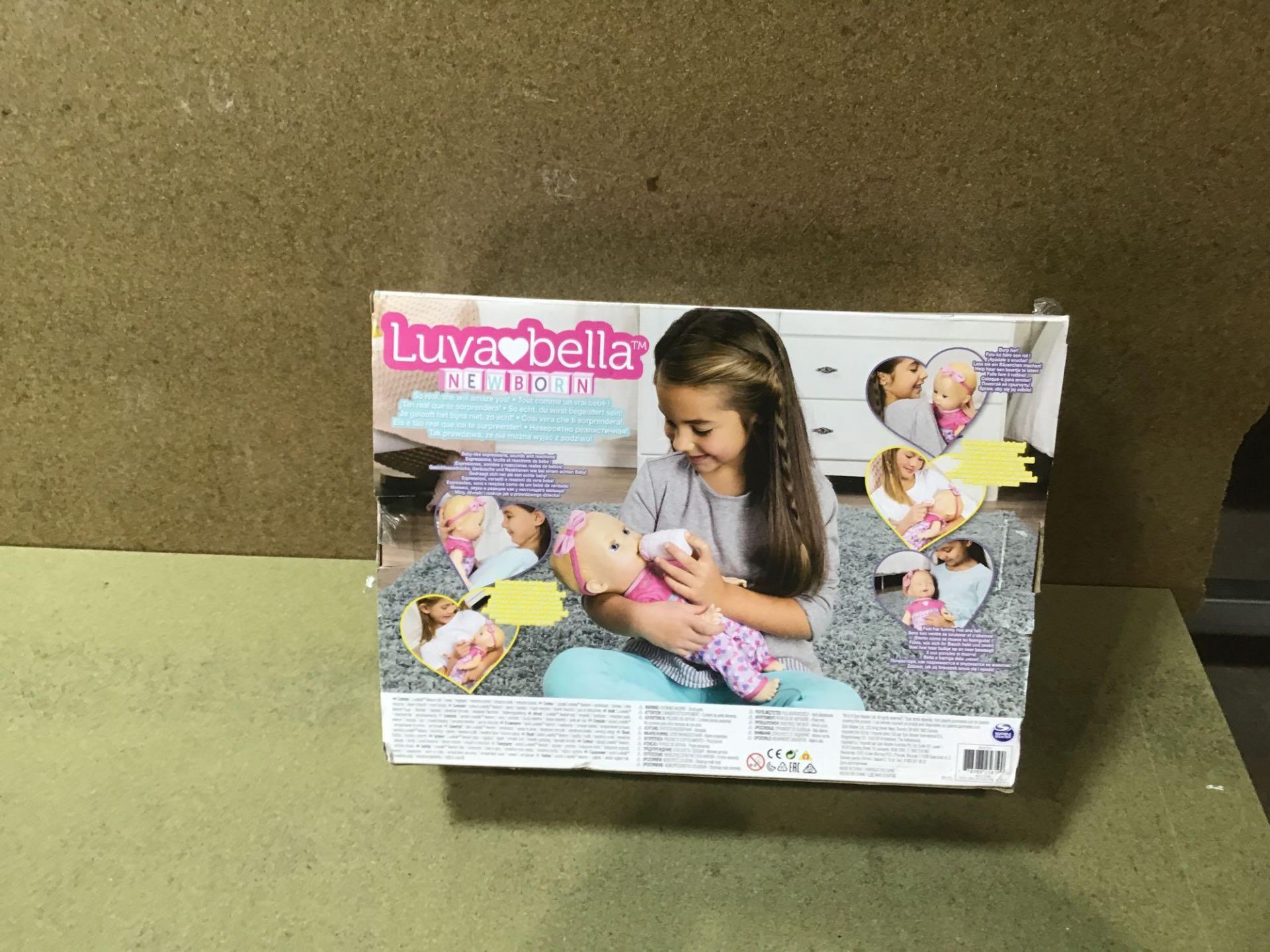 Luvabella Newborn Blonde Interactive Baby Doll, £60.00 RRP - Image 2 of 4