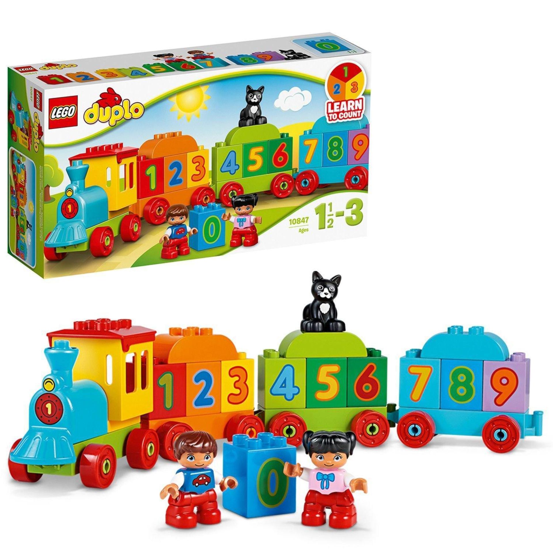 LEGO DUPLO My First Number Train Toy Building Set - 10847, £13.00 RRP