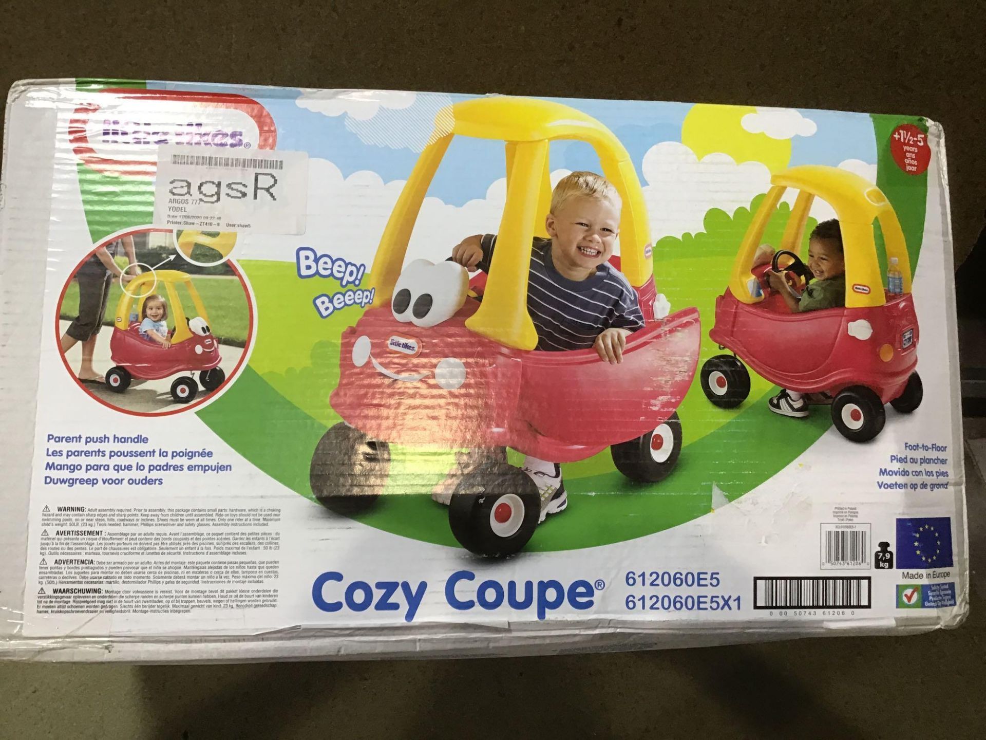 Little Tikes Cozy Coupe, £54.99 RRP - Image 2 of 4