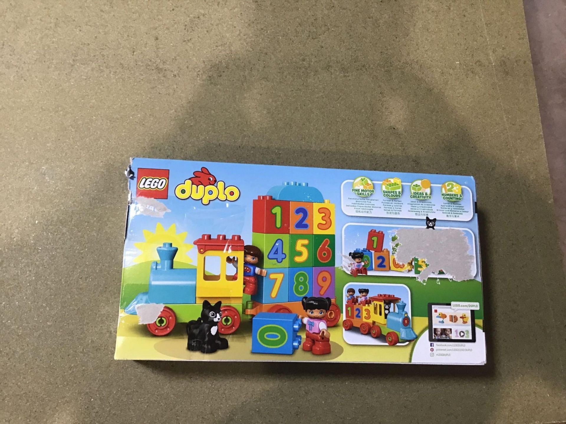 LEGO DUPLO My First Number Train Toy Building Set - 10847, £13.00 RRP - Image 2 of 6