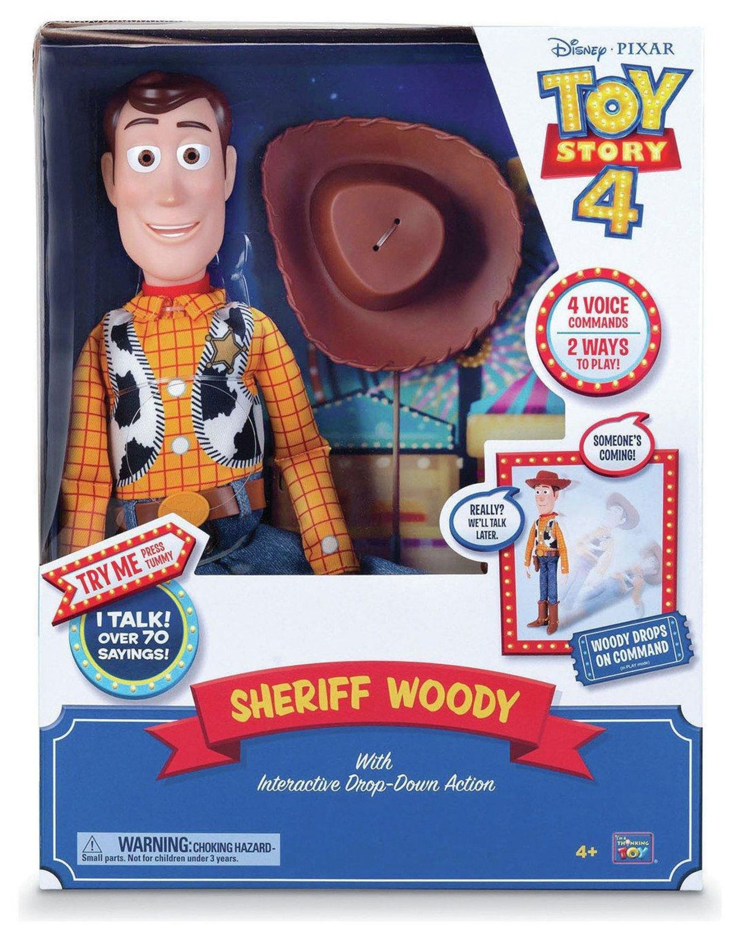 Disney Toy Story 4 Interactive Woody, £89.99 RRP