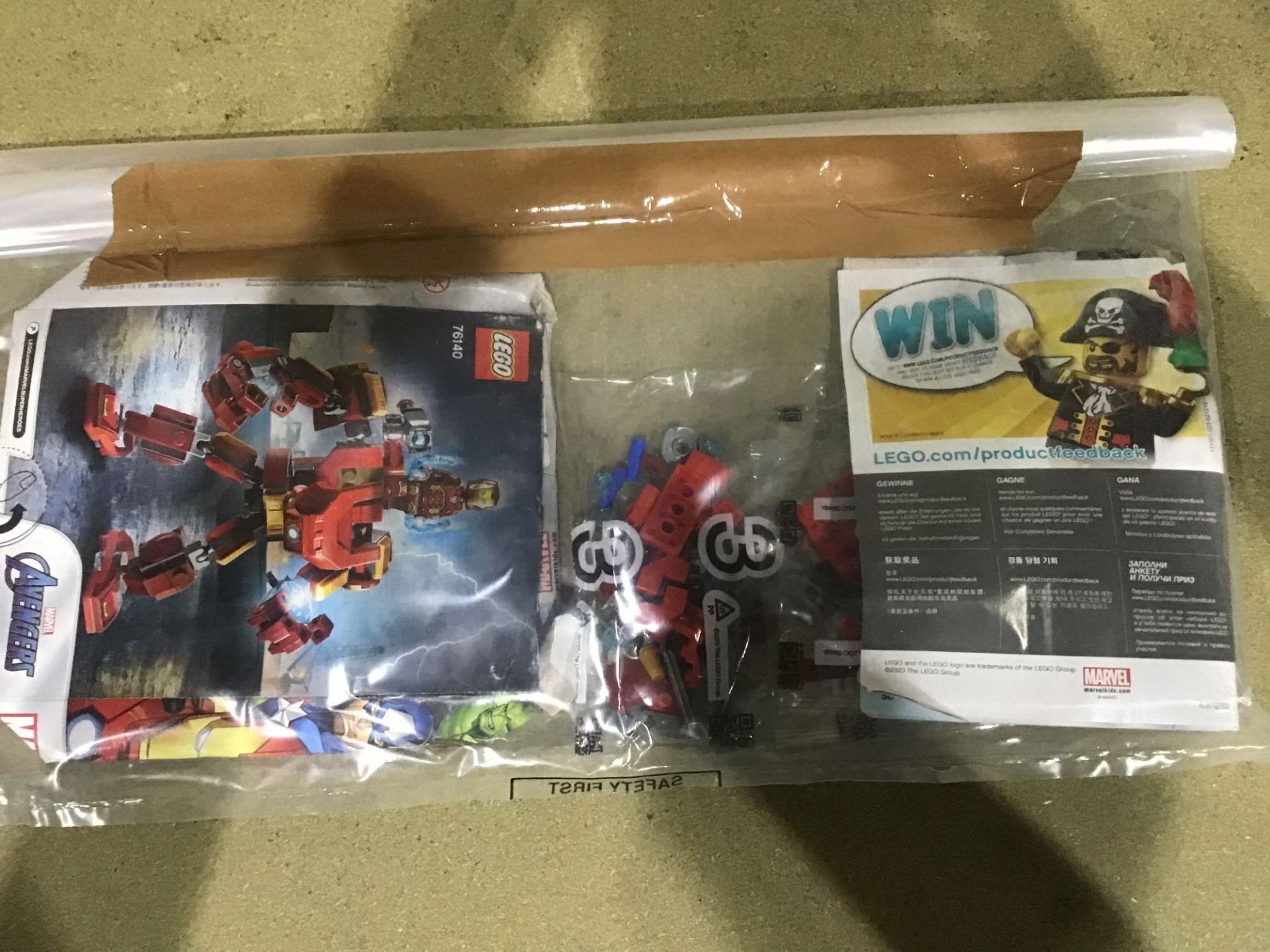 LEGO Super Heroes Marvel Avengers Iron Man Mech Set - 76140 £9.00 RRP - Image 2 of 3