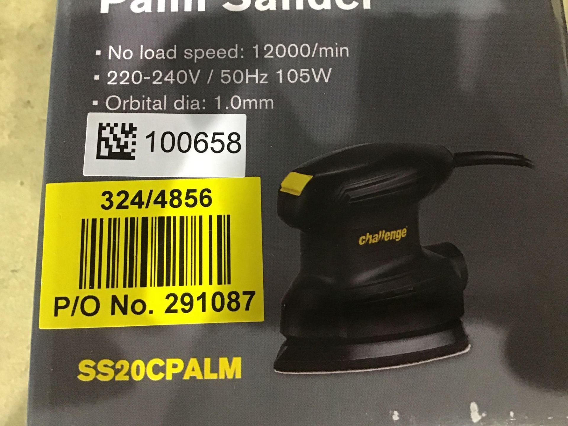 Challenge Corded Palm Sander - 105W - £15.00 RRP - Image 3 of 3