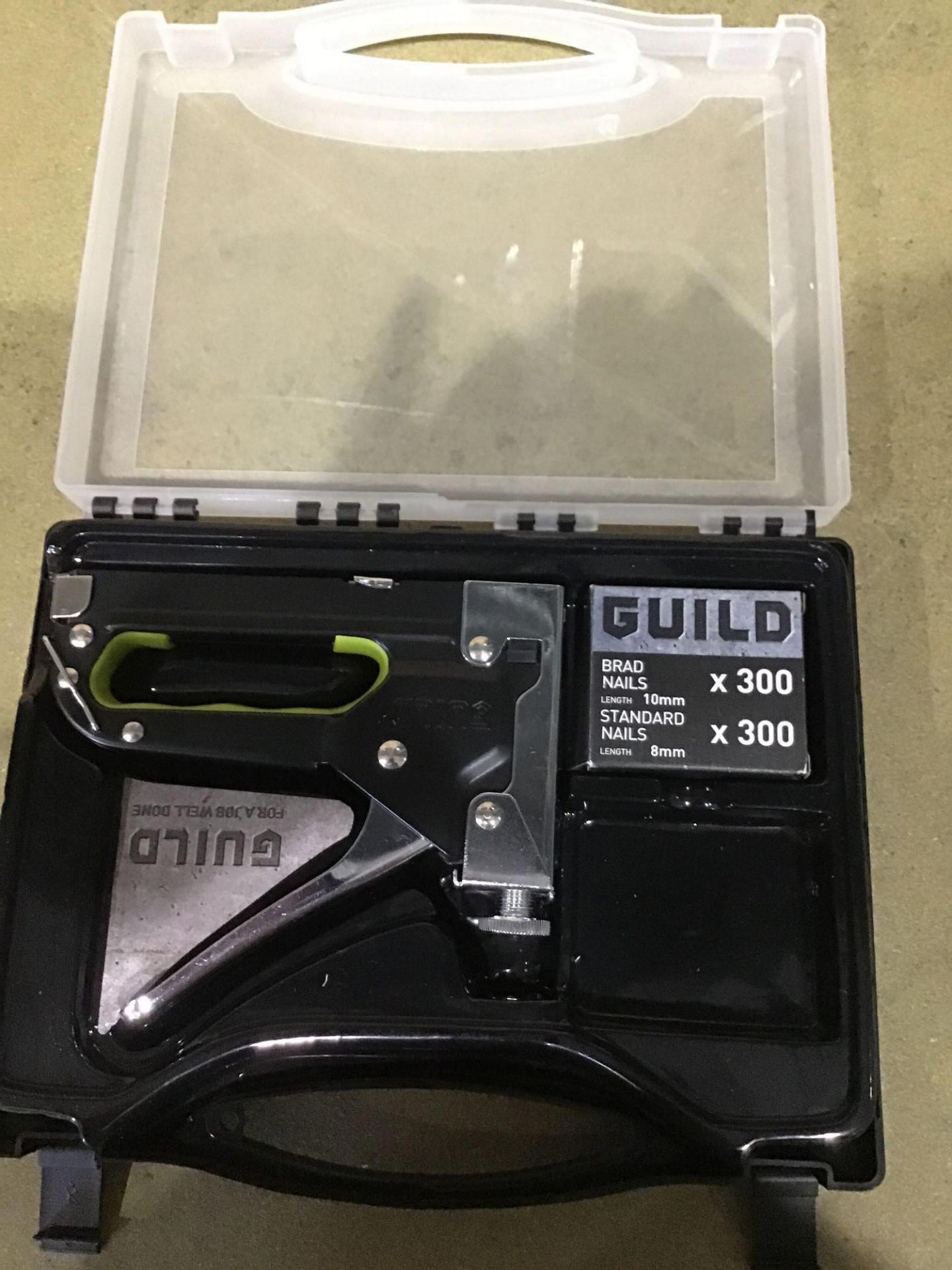 Guild 3-in-1 Manual Nail, Staple and U-Staple Gun - £12.00 RRP