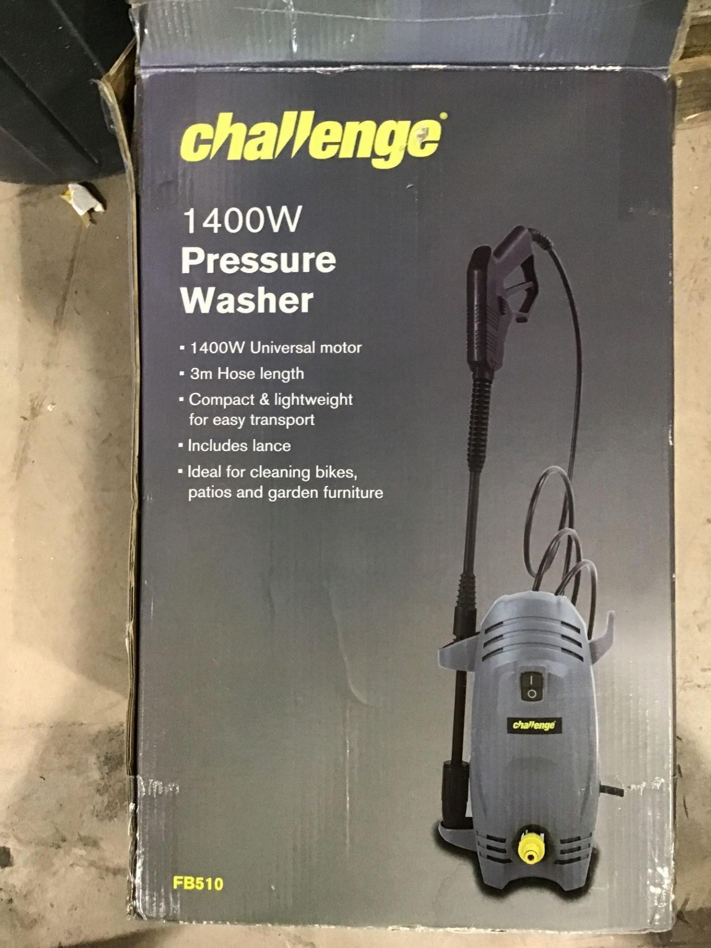 Challenge Pressure Washer - 1400W - £50.00 RRP - Image 2 of 3