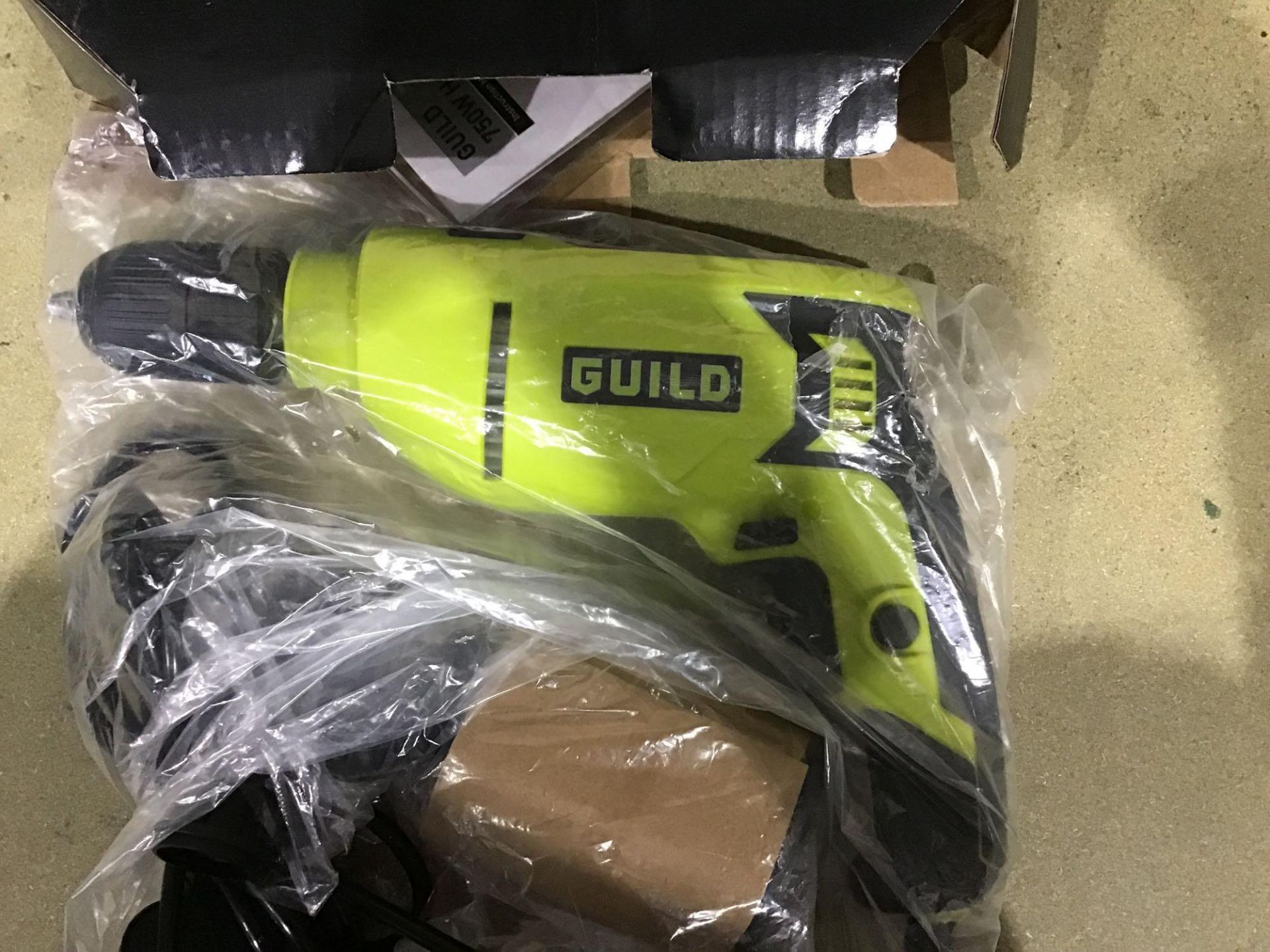 Guild 13mm Keyless High Power Corded Hammer Drill – 750W - £30.00 RRP