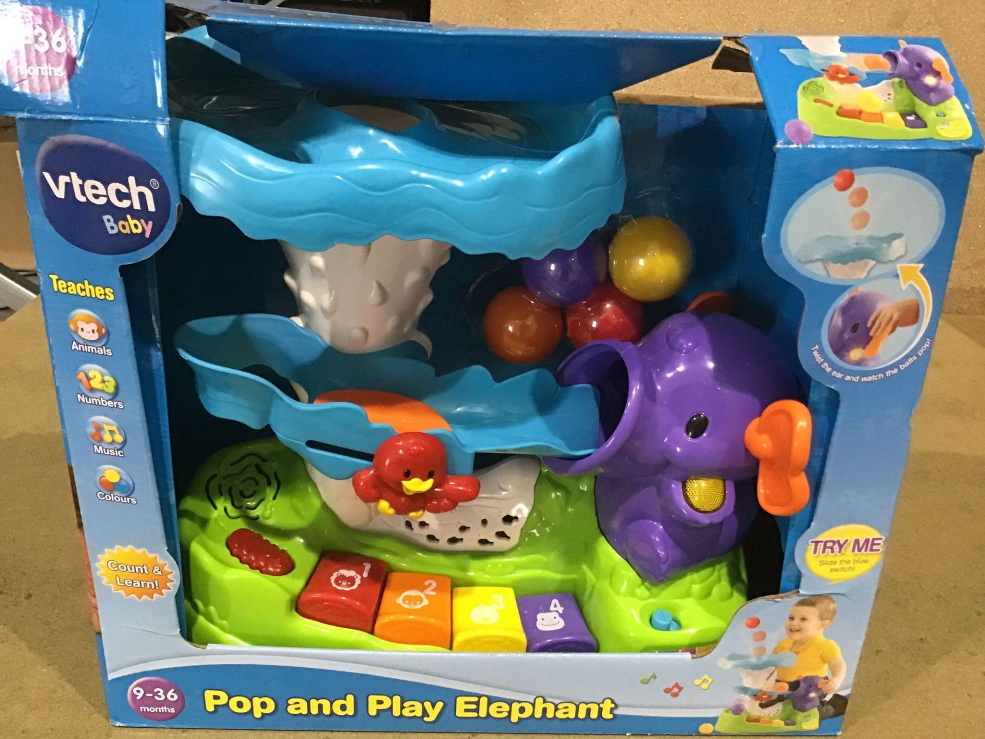 VTech Pop and Play Elephant - £34.00 RRP