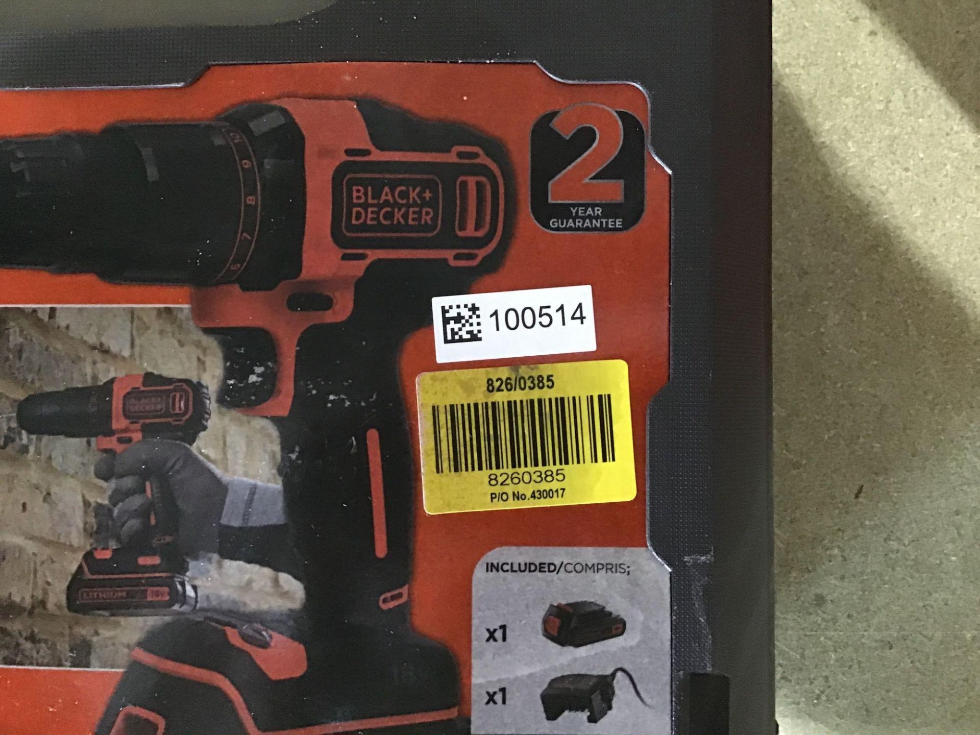 Black + Decker BCD700S1KA Hammer Drill with Battery - 18V, £50.00 RRP - Image 4 of 4