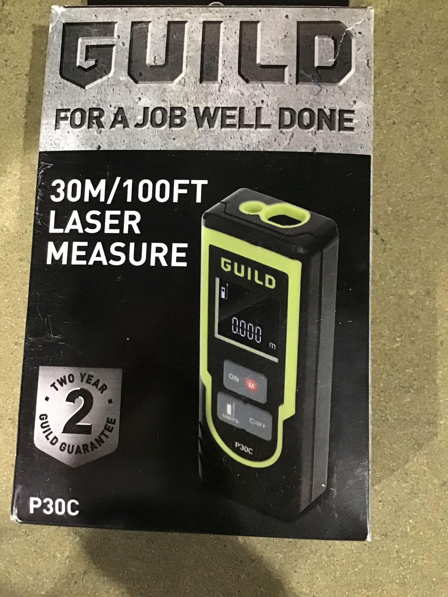 Guild 30m Laser Measure - £17.00 RRP - Image 2 of 3