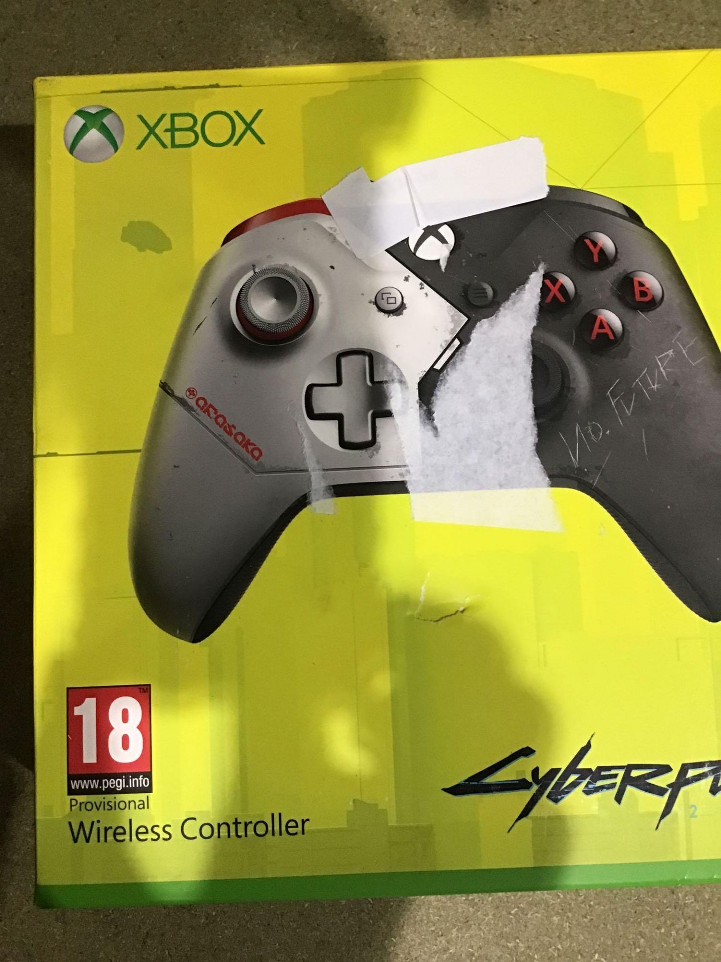 Official Xbox One Wireless Cyberpunk 2077 Controller 502/7686 £64.99 RRP - Image 2 of 4