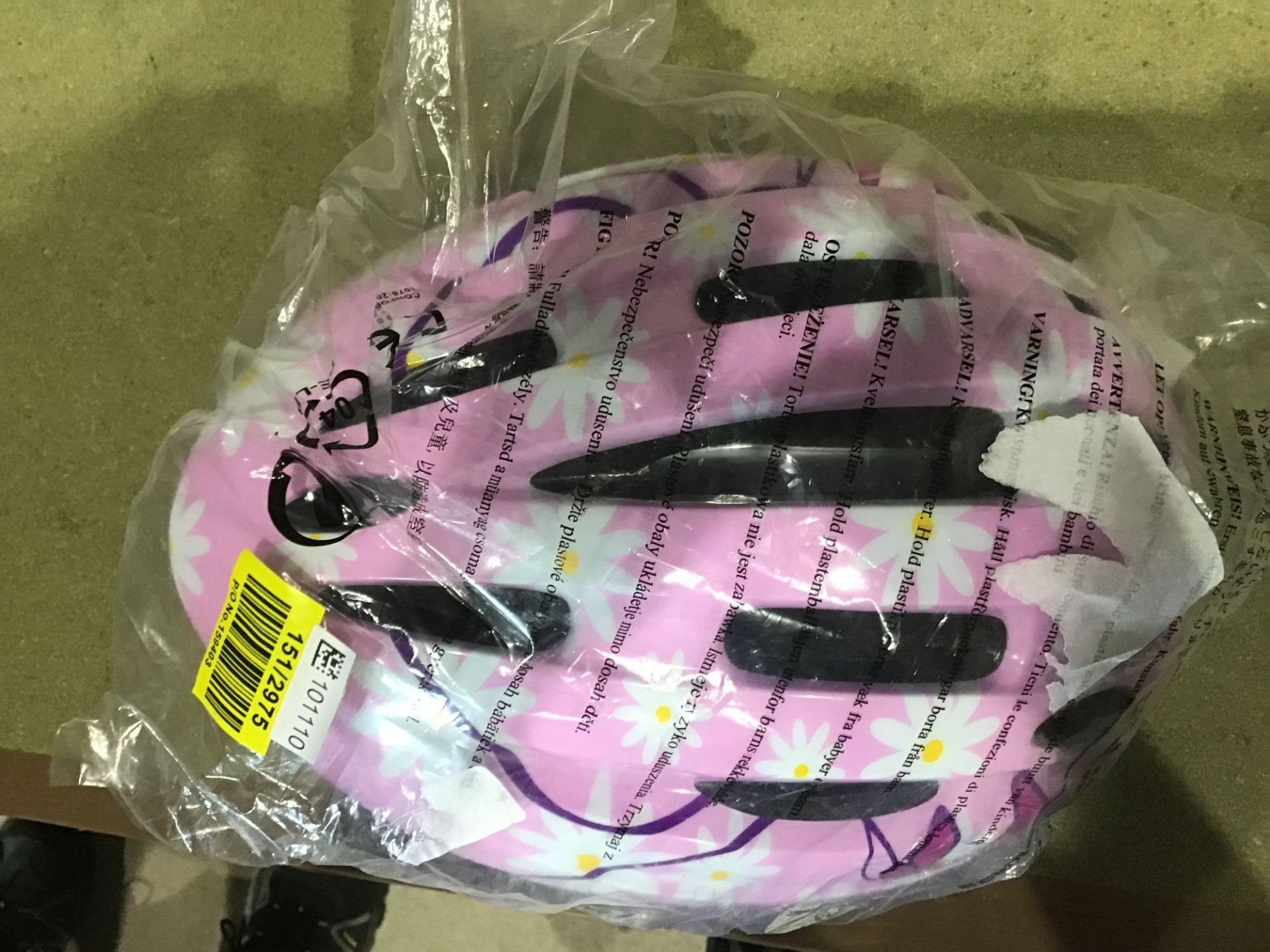 Challenge Bike Helmet Pink/White - Image 2 of 4