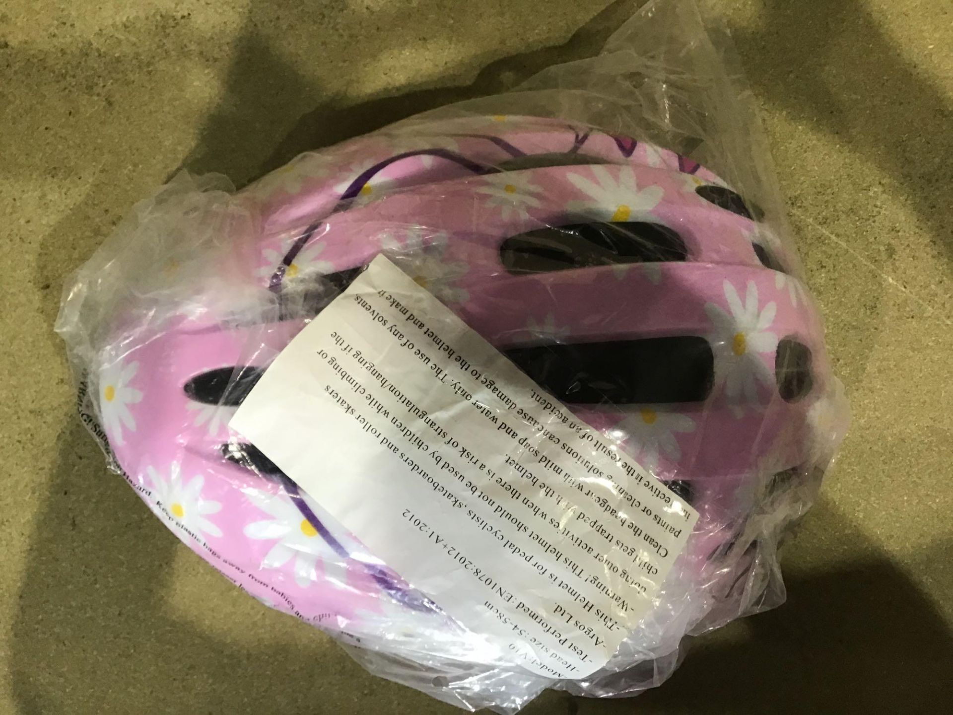 Challenge Bike Helmet Pink/White - Image 2 of 4