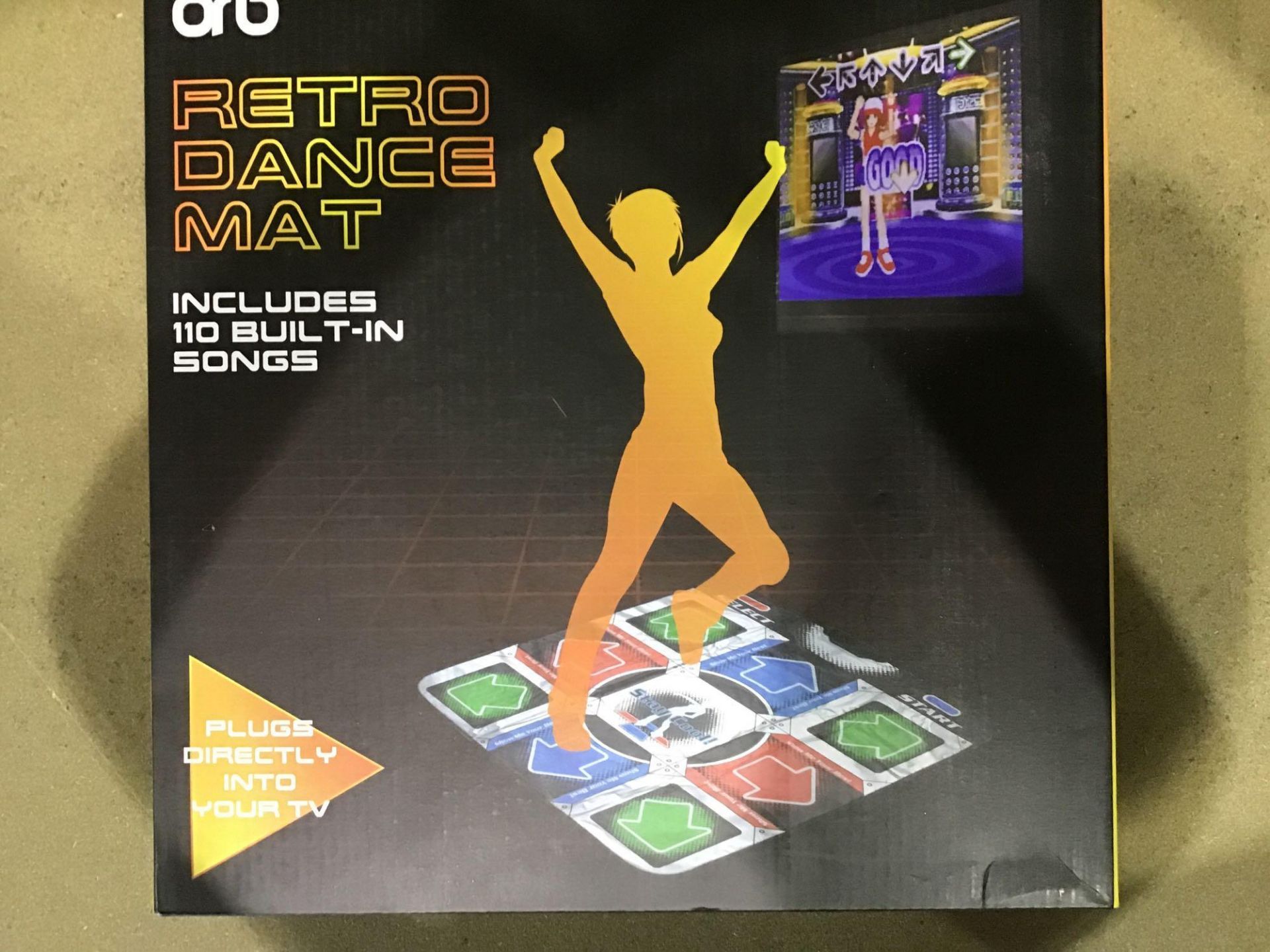 Plug and Play Retro Gaming Dance Mat with inbuilt Songs £29.99 RRP