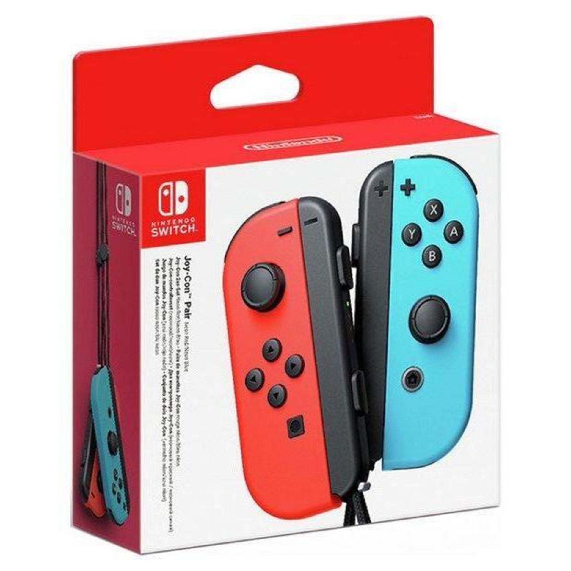 Nintendo Switch Joy-Con Controller Pair - Neon Red and Blue 678/3651 £69.99 RRP