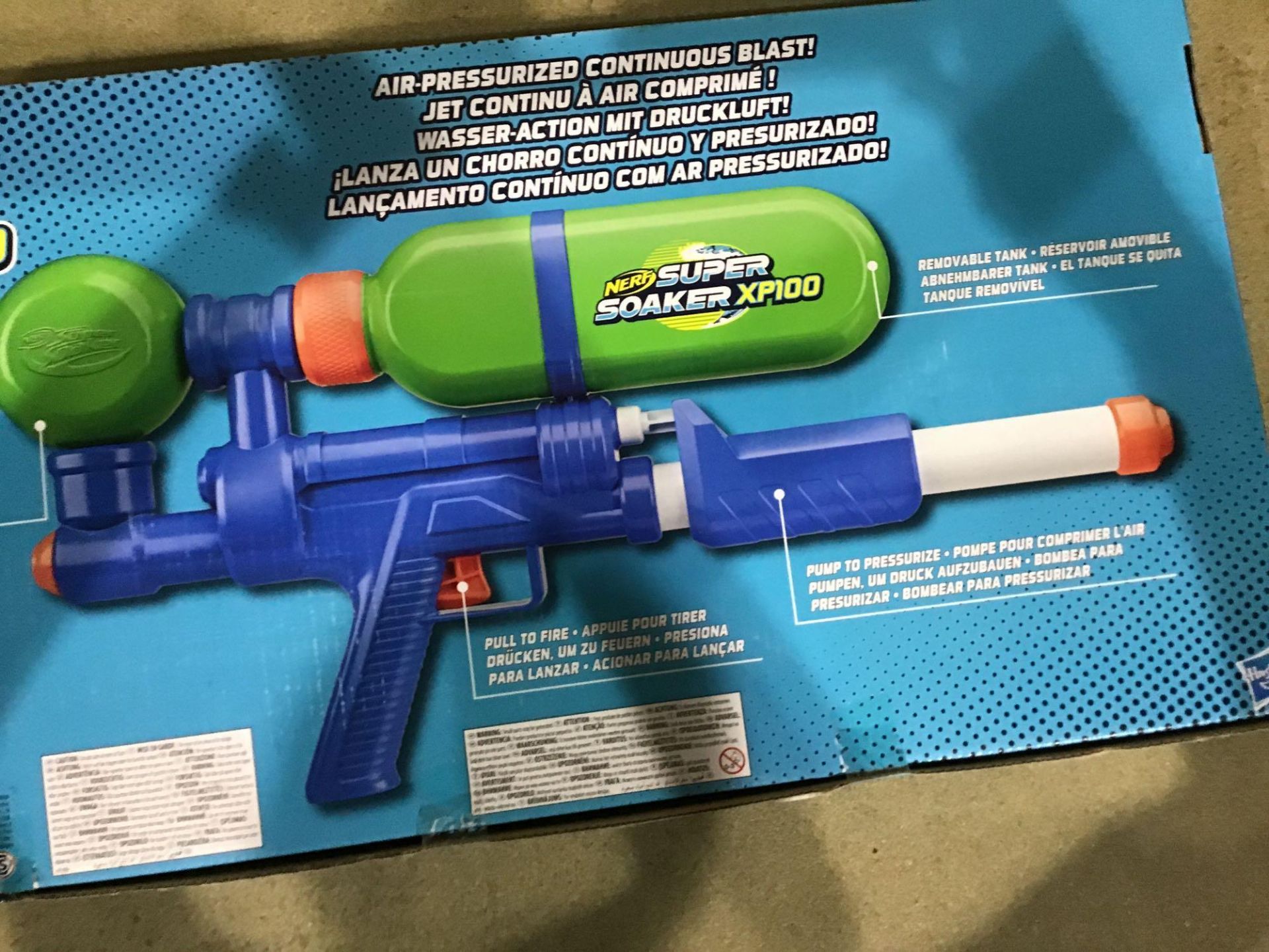 Nerf Super Soaker XP100 Water Blaster - Image 3 of 4