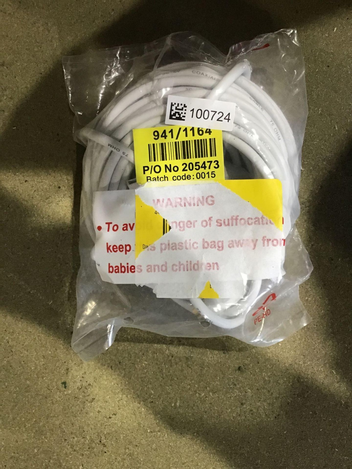 10m Aerial Extension Lead - White 941/1164 £9.00 RRP - Image 3 of 4