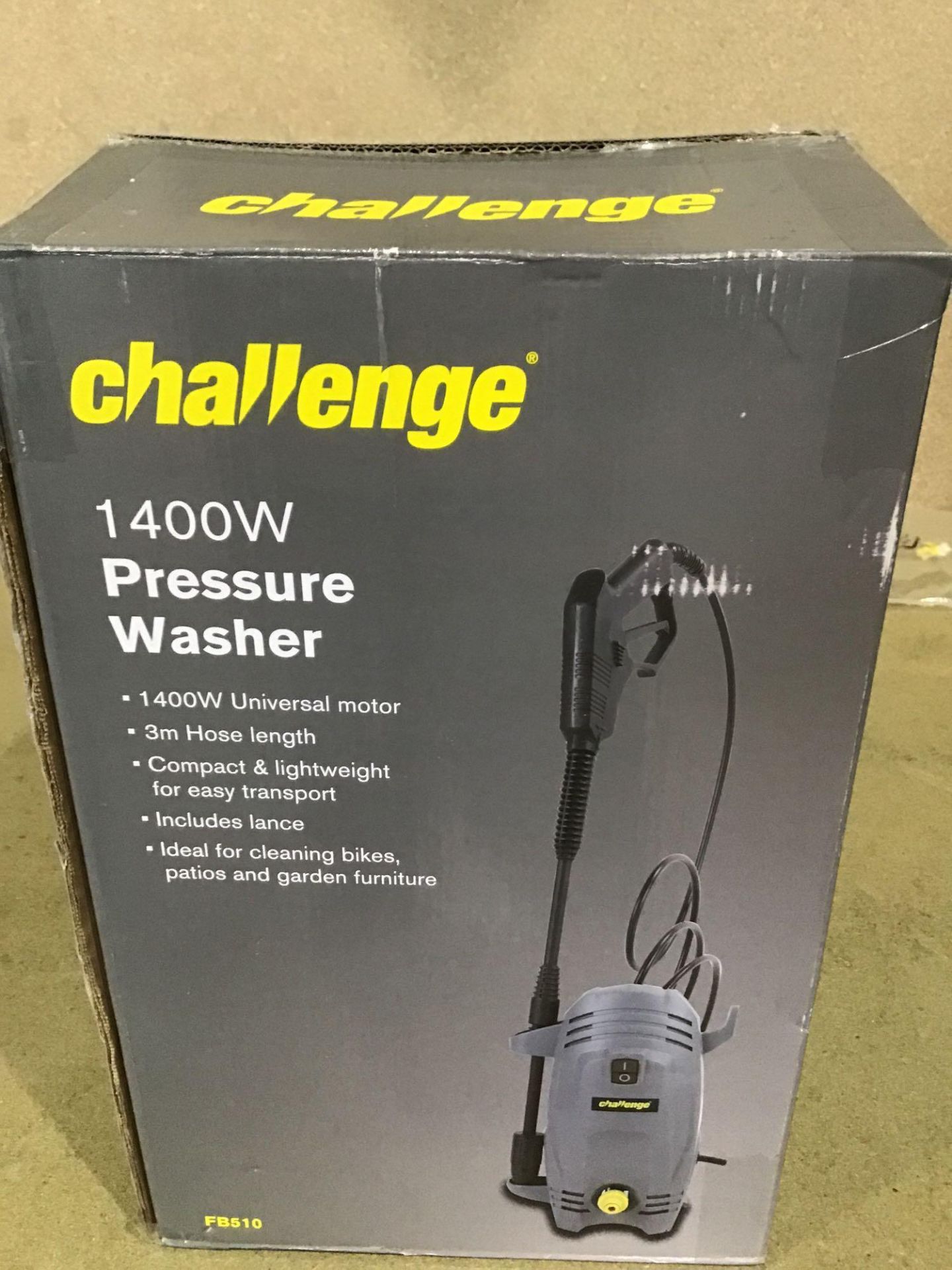 Challenge Pressure Washer - 1400W, £50.00 RRP - Image 3 of 4