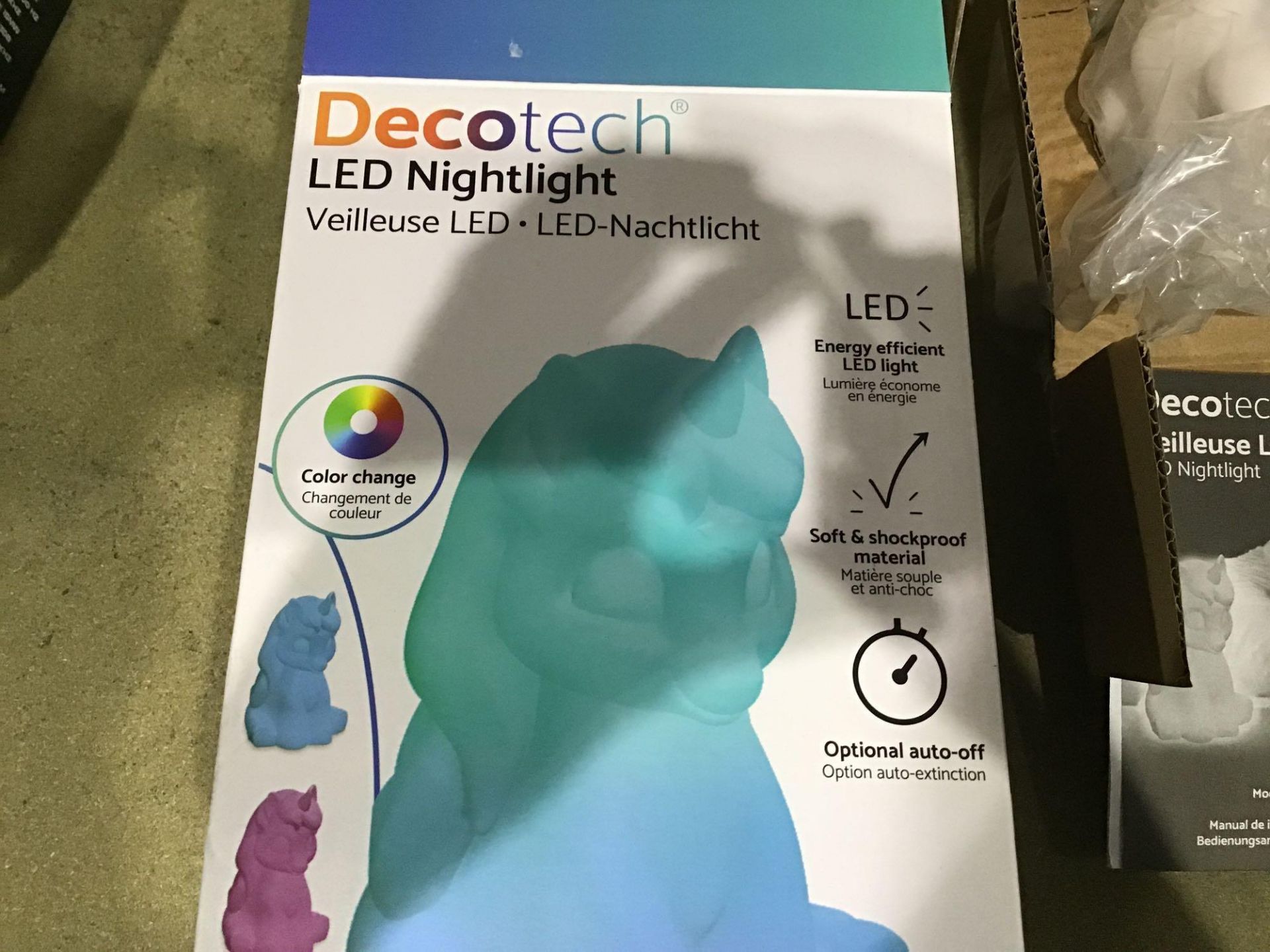 Decotech Unicorn LED Night Light £20.00 RRP - Image 2 of 3