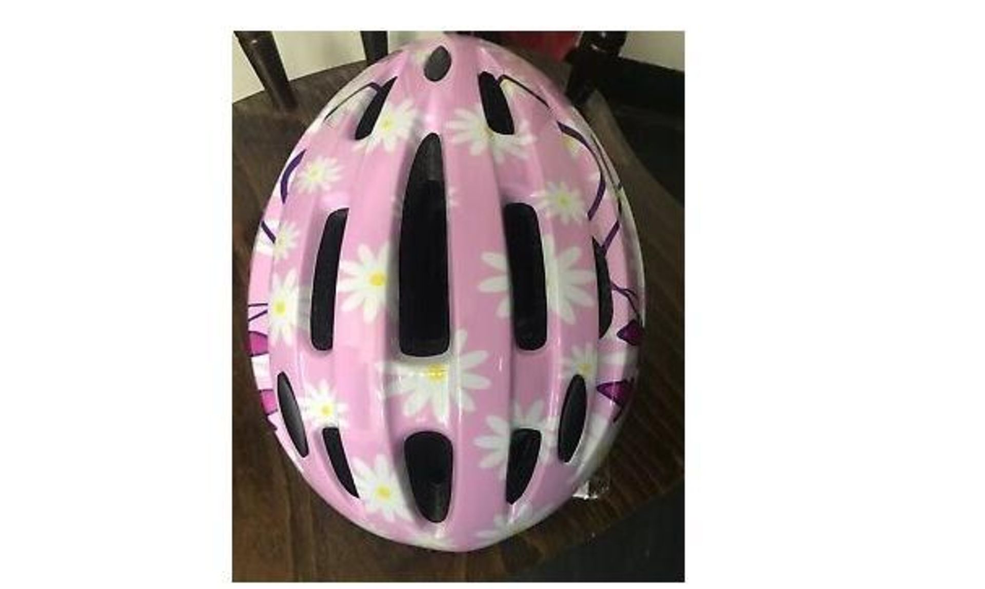 Challenge Bike Helmet Pink/White