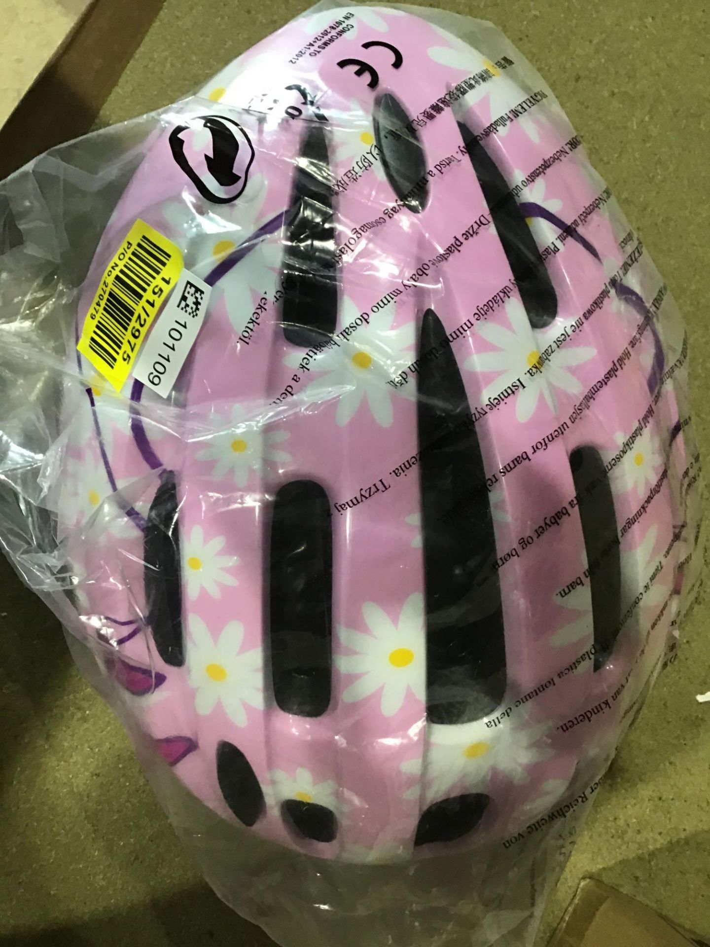 Challenge Bike Helmet Pink/White - Image 2 of 5