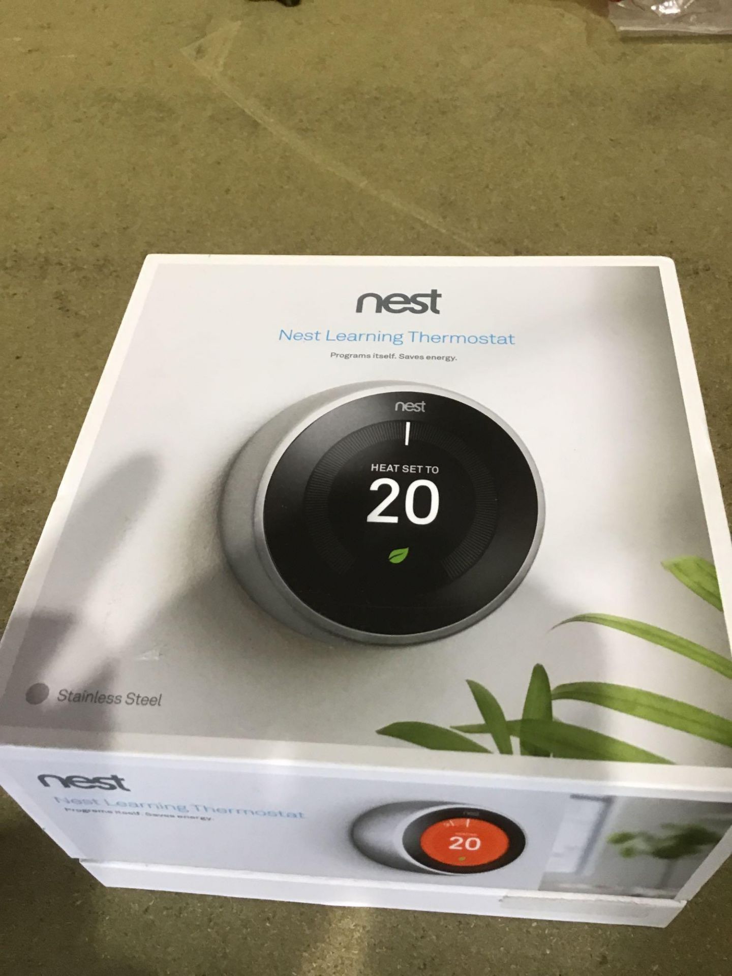 Google Nest Learning Thermostat, 3rd Generation, Stainless Steel - £179.02 RRP - Image 2 of 3