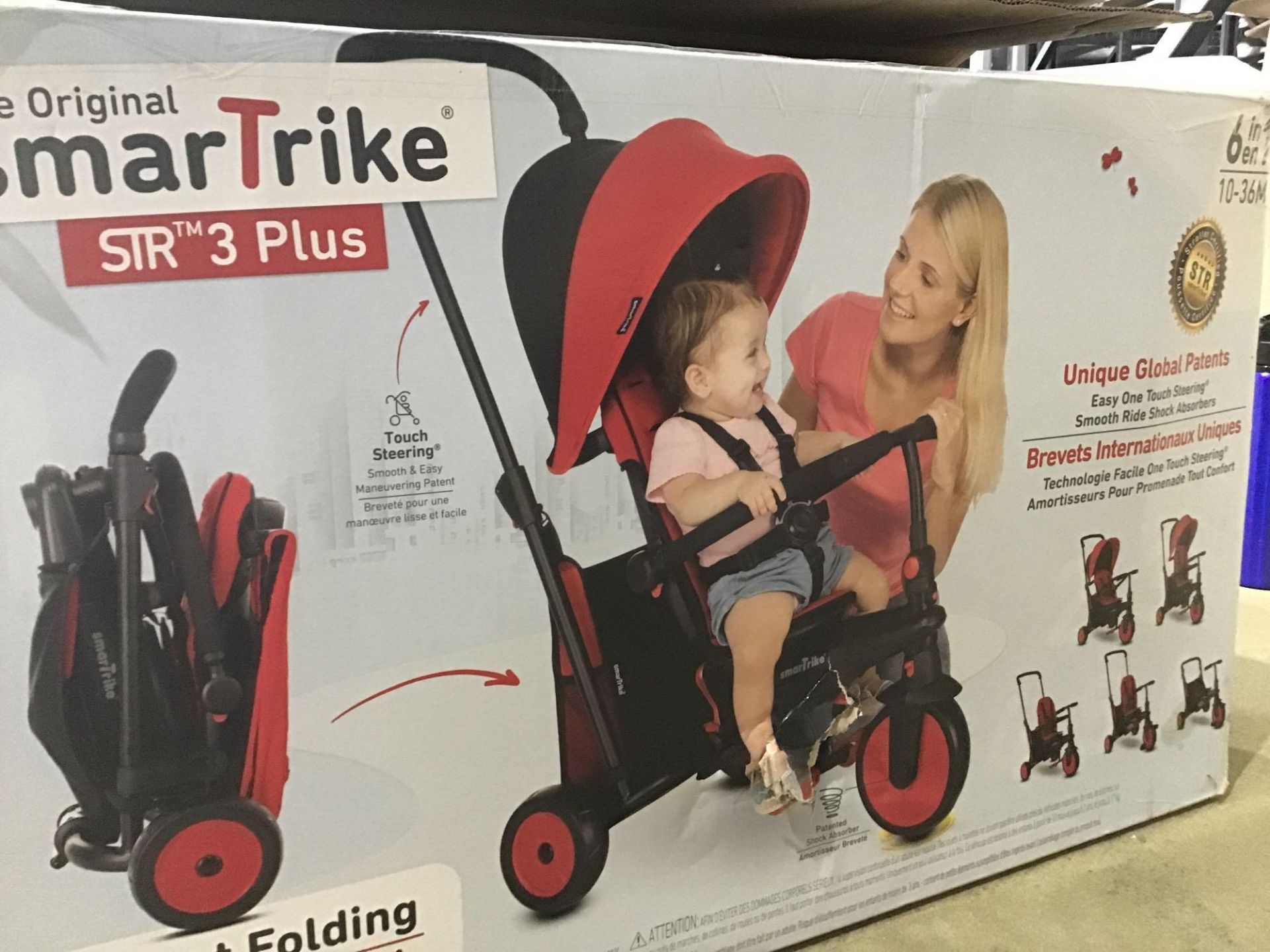 SmarTrike STR 3 Plus 6 in 1 Folding Trike £110.00 RRP - Image 2 of 3