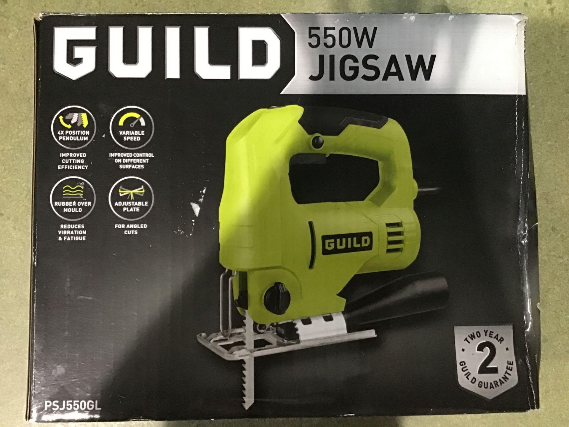 Guild Variable Speed Jigsaw - 550W - £30.00 RRP - Image 2 of 4