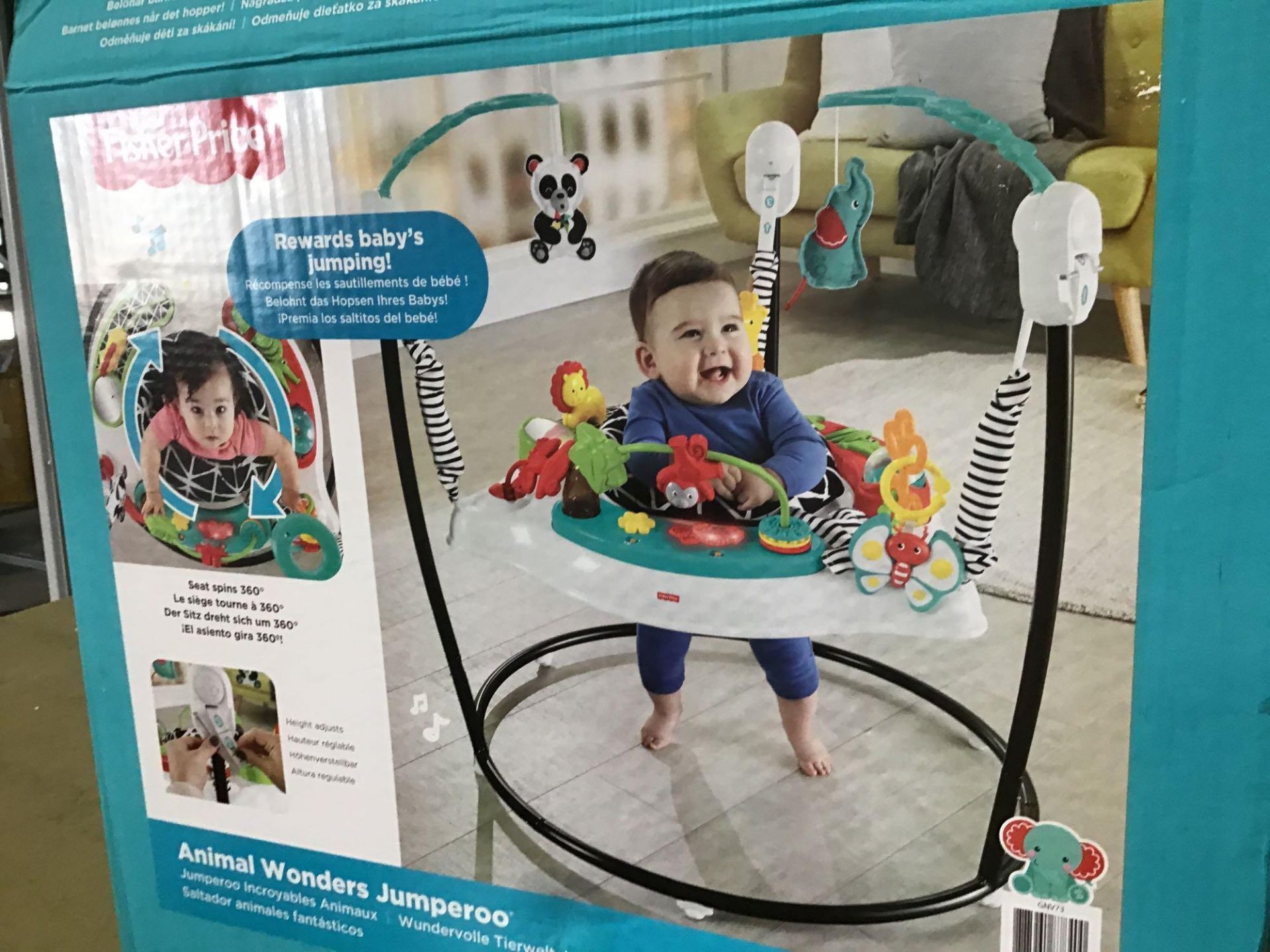 Fisher-Price Animal Wonders Jumperoo £90.00 RRP