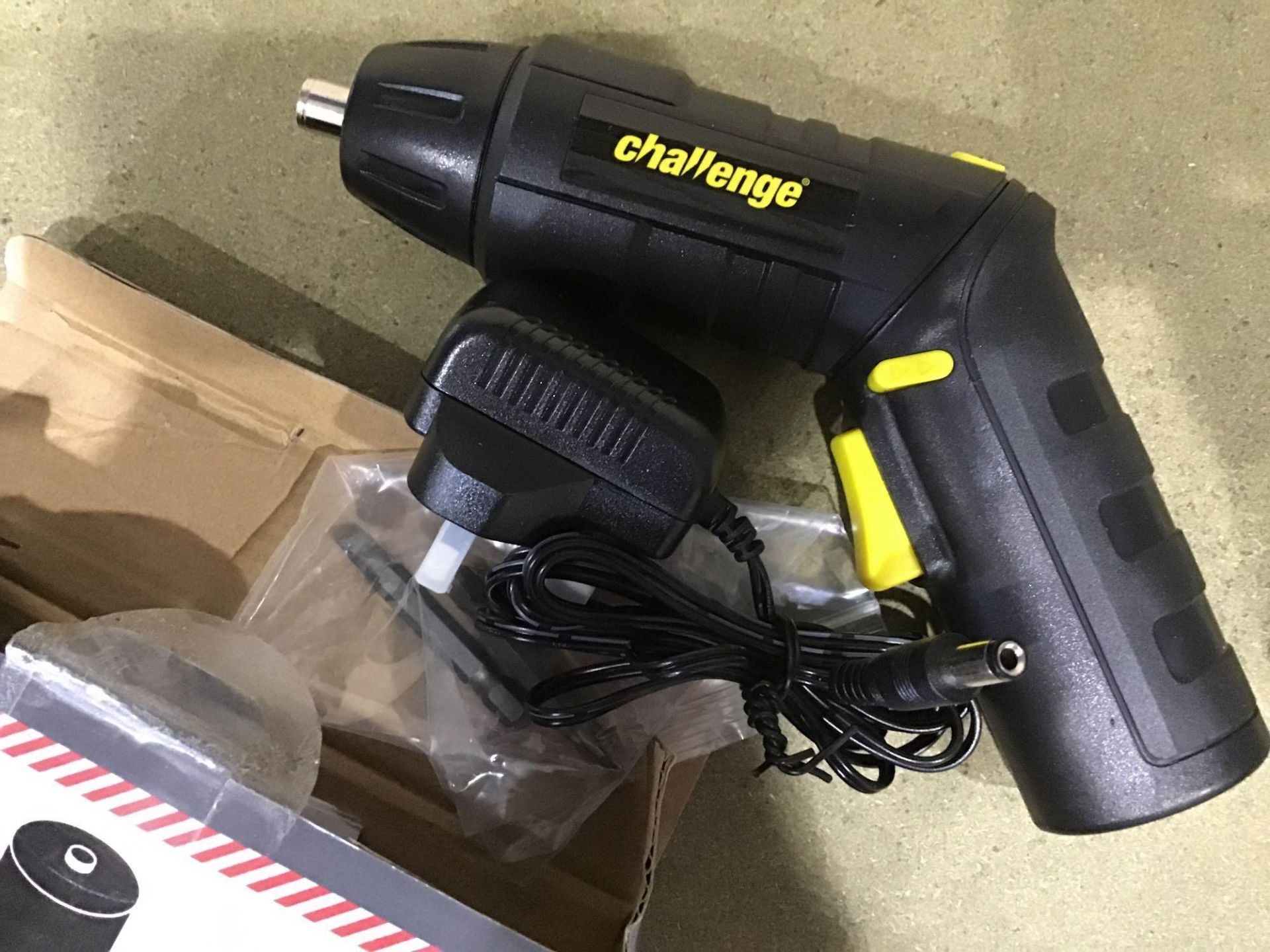 Challenge Cordless Screwdriver - 3.6V - £10.00 RRP