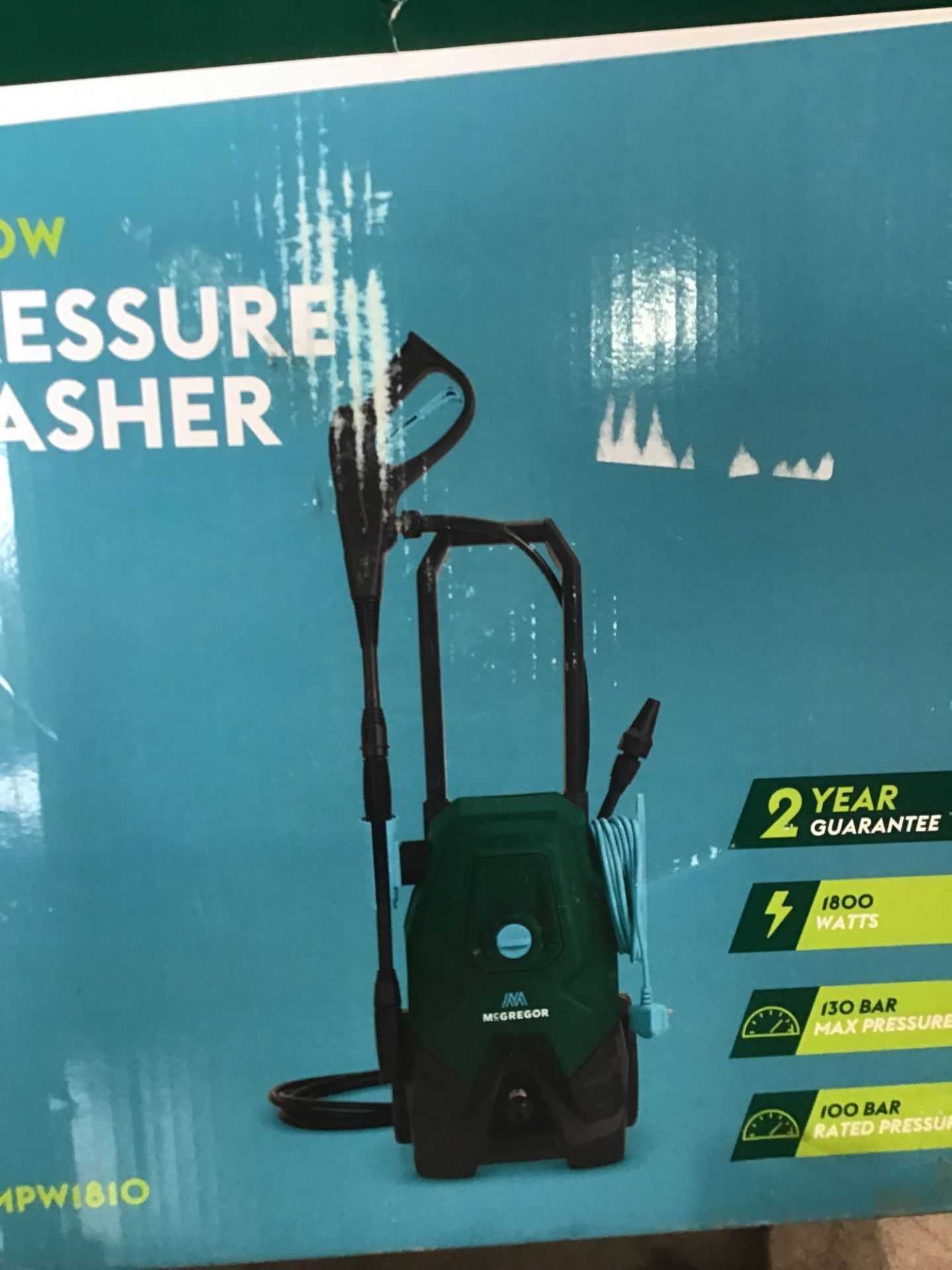 McGregor Pressure Washer - 1800W - £90.00 RRP - Image 2 of 3