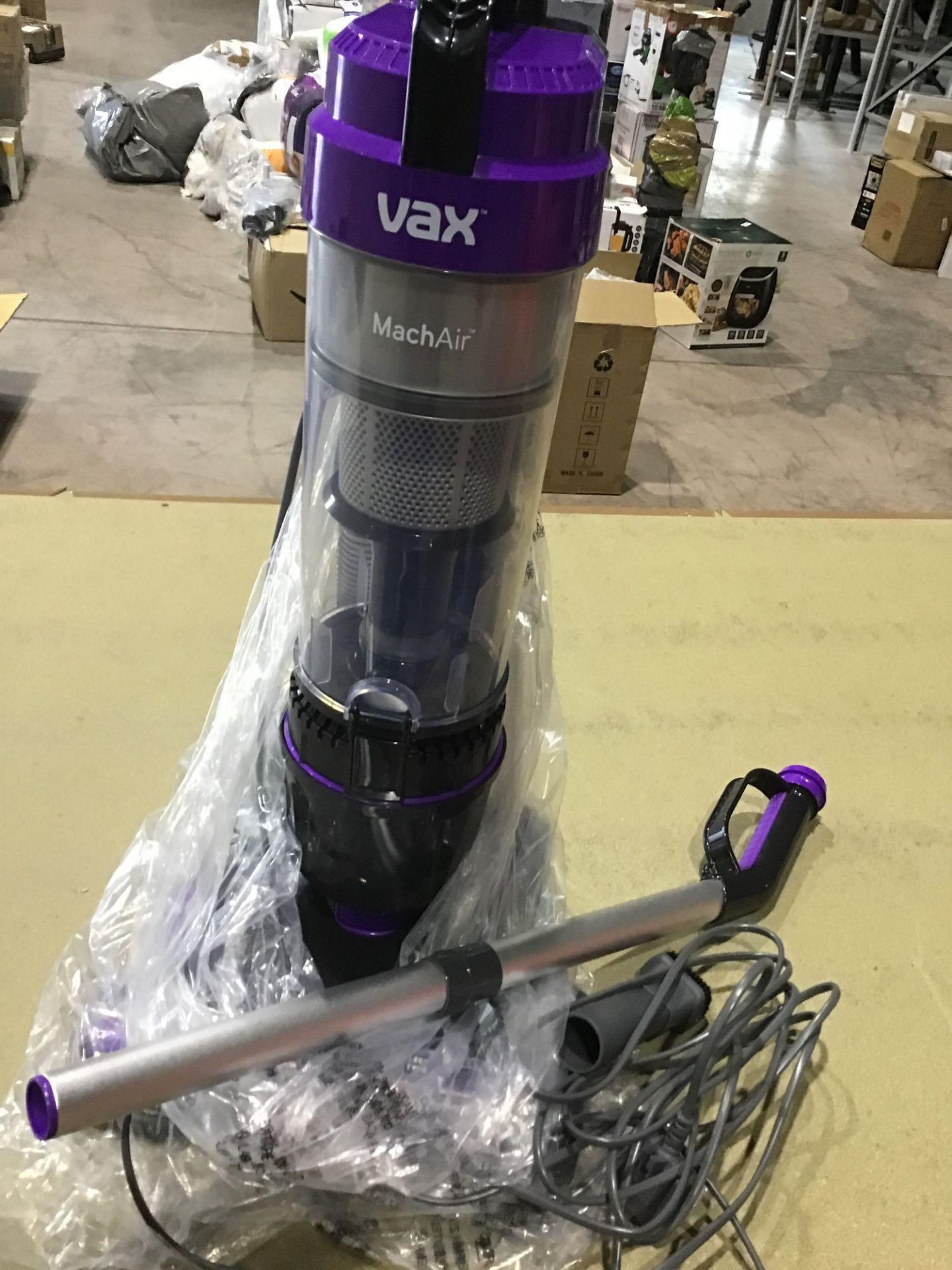 Vax Mach Air Upright Vacuum Cleaner, 1.5 Liters, Purple £79.99 RRP - Image 2 of 4