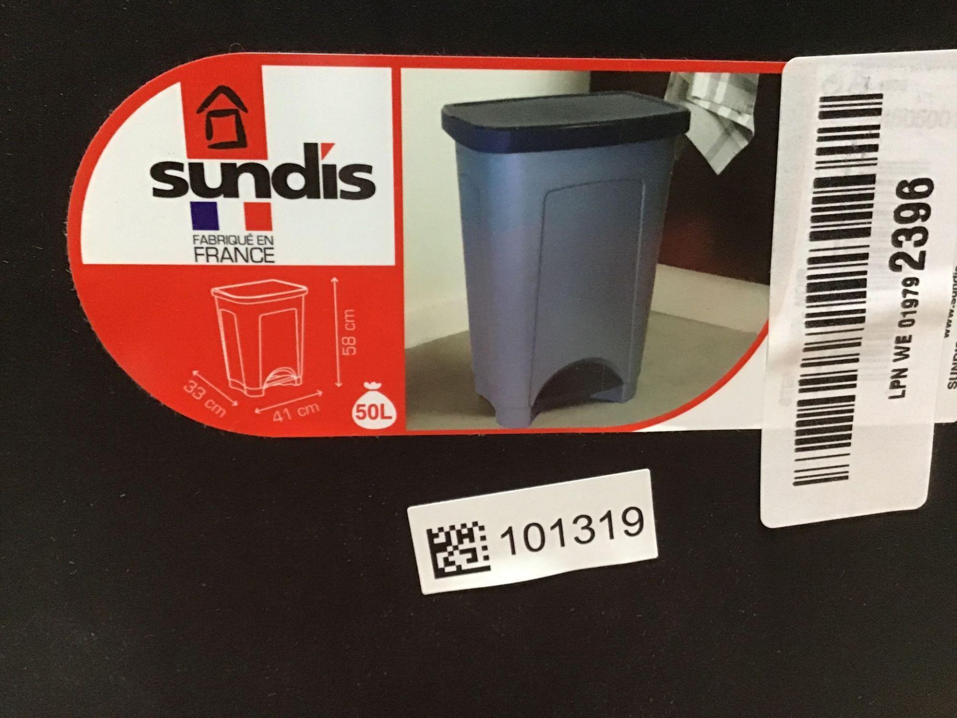 Sundis Step Bin, Grey, 50L £25.85 RRP - Image 4 of 4