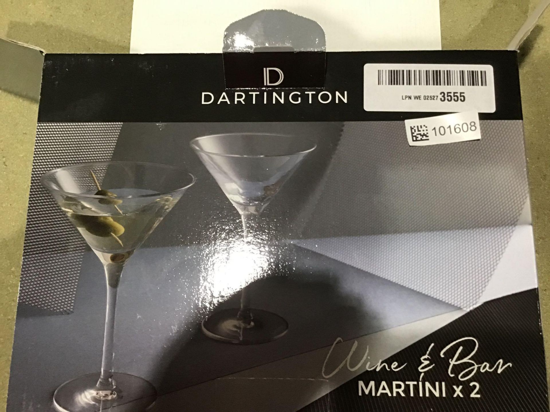 Dartington Crystal Bar Excellence Martini Glasses 2Pcs £30.99 RRP - Image 3 of 4