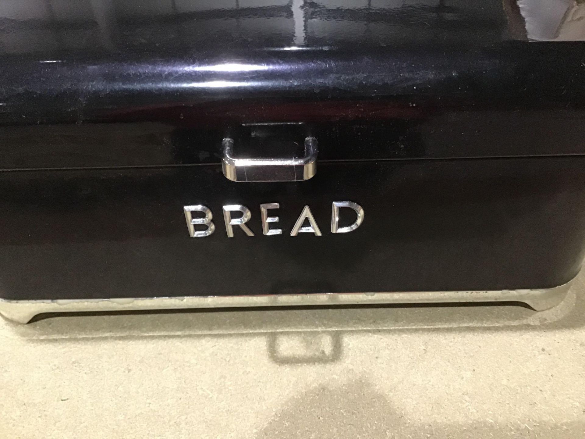 Bread Bin Black - Image 2 of 4