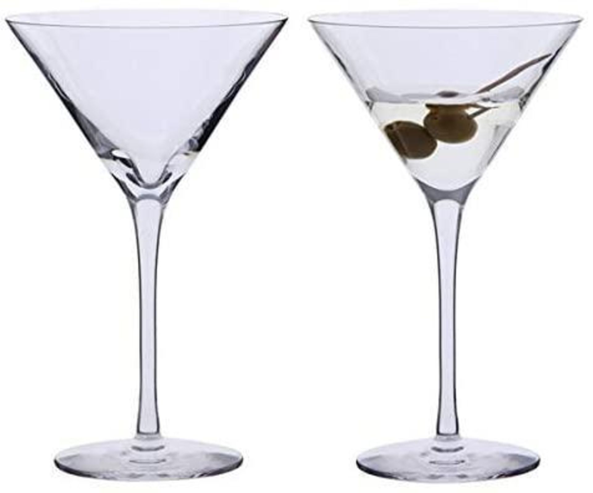 Dartington Crystal Bar Excellence Martini Glasses 2Pcs £30.99 RRP