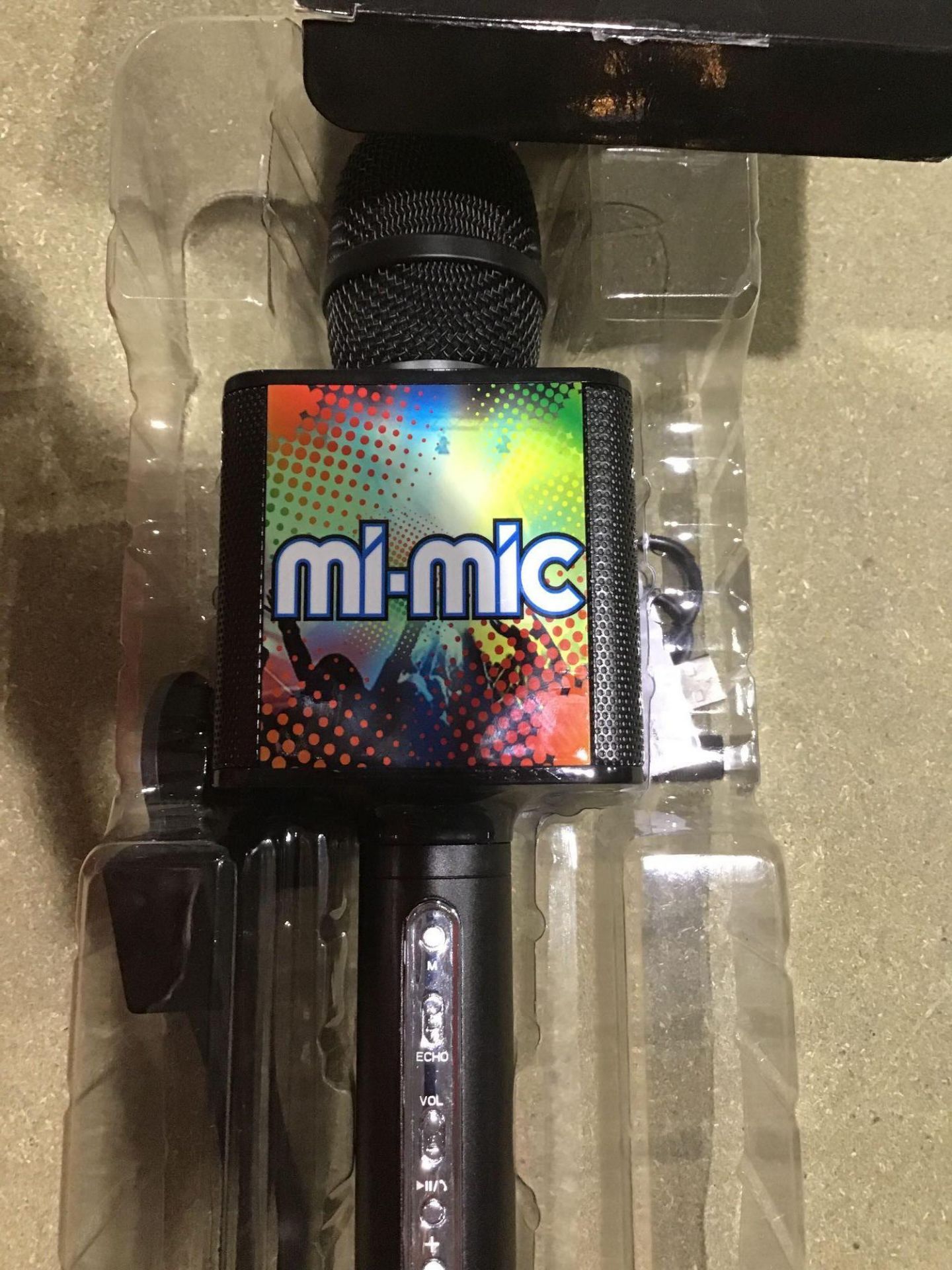 Mi-Mic Karaoke Speaker Mic - Black £26.25 RRP
