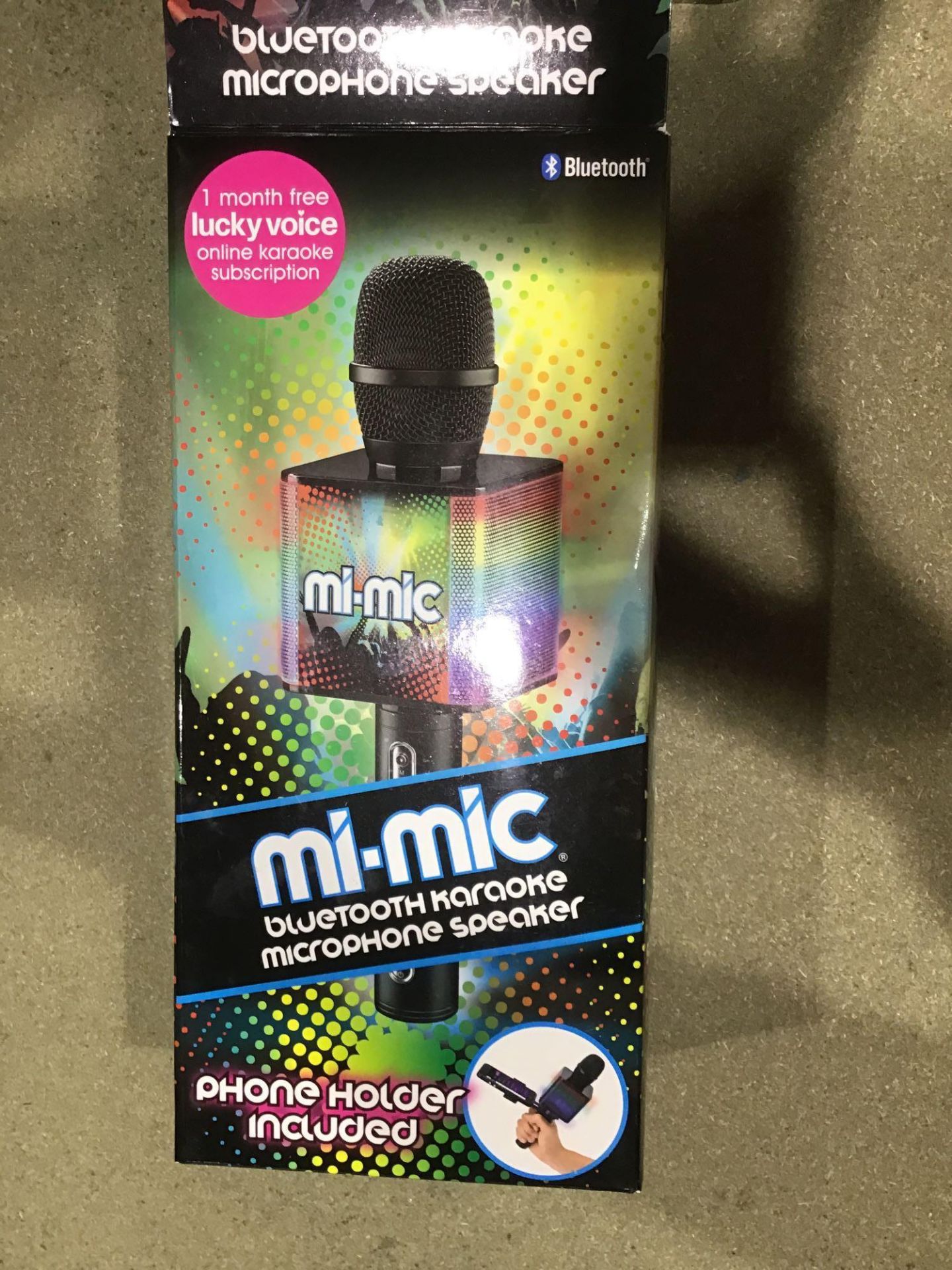 Mi-Mic Karaoke Speaker Mic - Black £26.25 RRP - Image 2 of 3