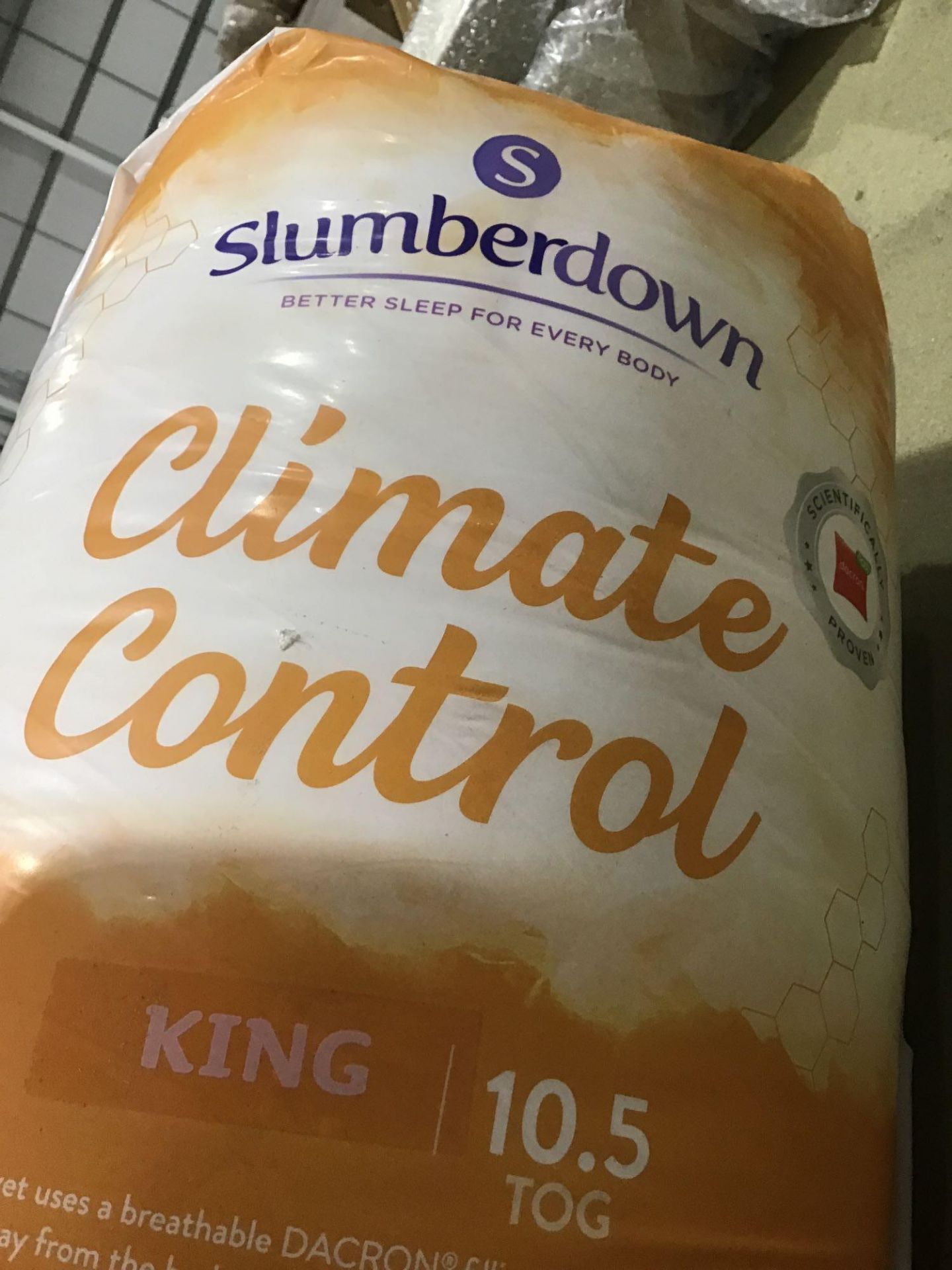 Slumberdown Climate Control King Size Duvet 10.5 Tog All Seasons Duvet King Size (5012924038323) - Image 2 of 4