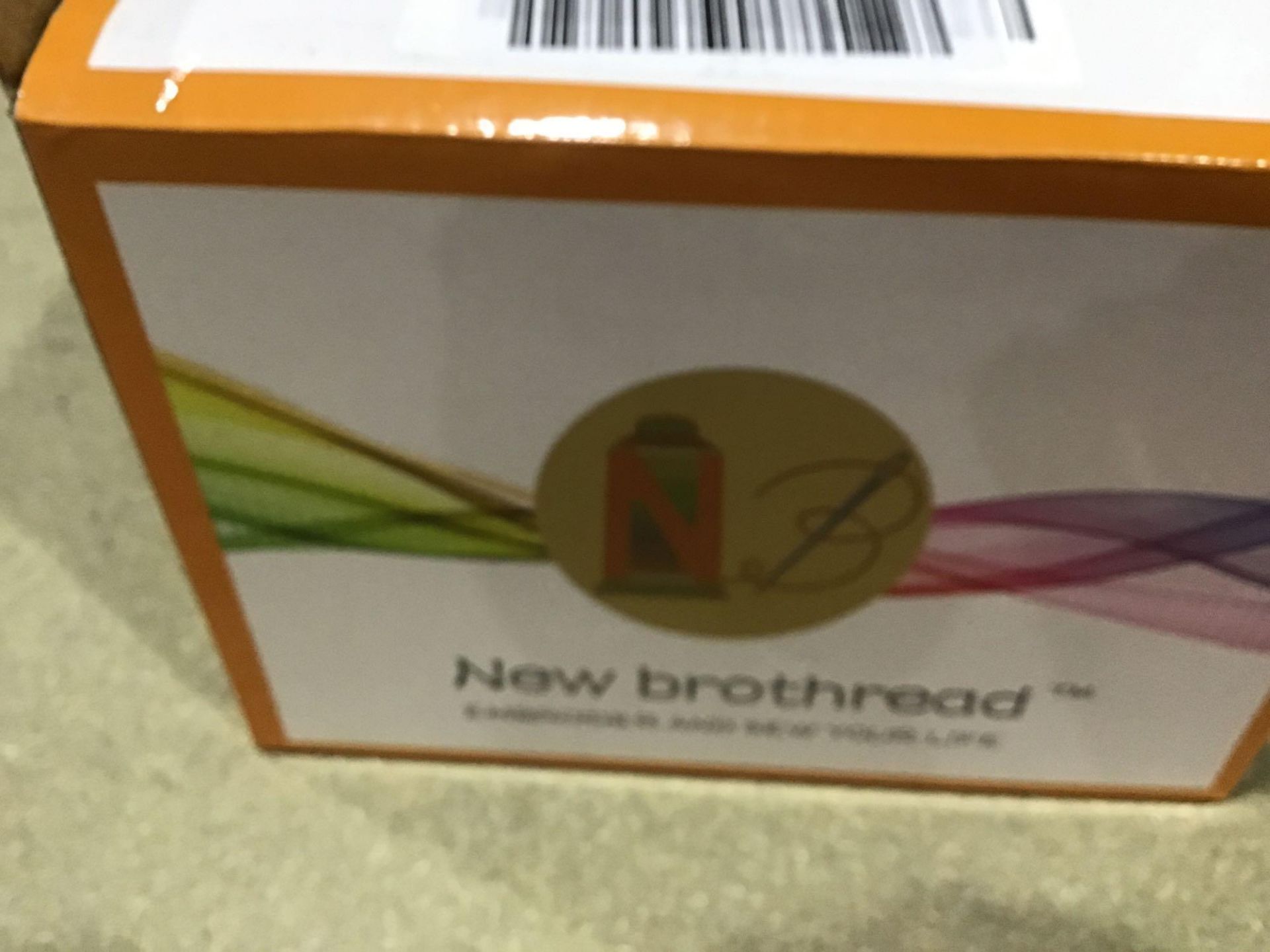 New brothread 40 Brother Colours Polyester Machine Embroidery Thread Kit £24.79 RRP - Image 2 of 3